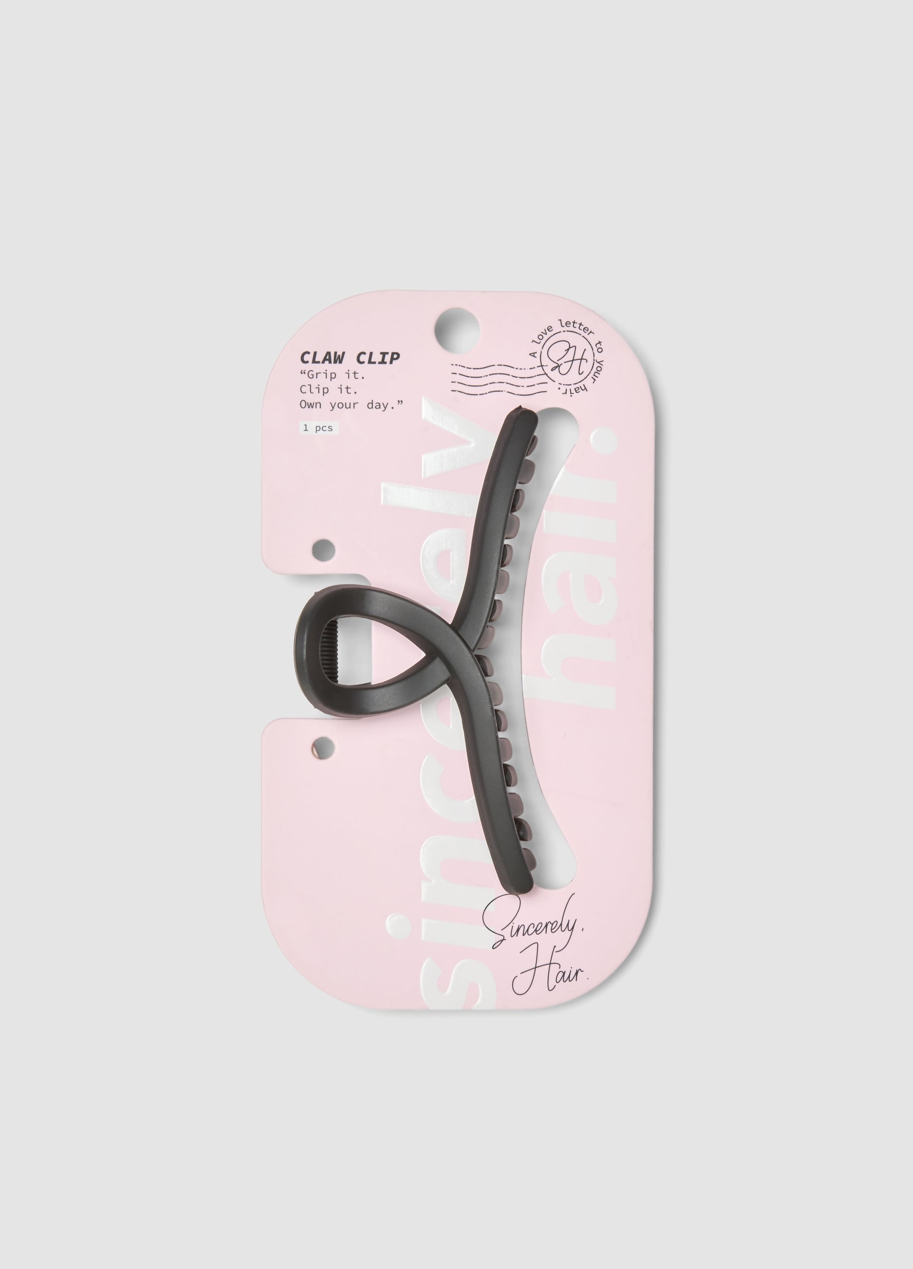 SINCERELY HAIR, Sincerely Hair Claw Clip Black, Unisex, Nero, Taglia: FASUL