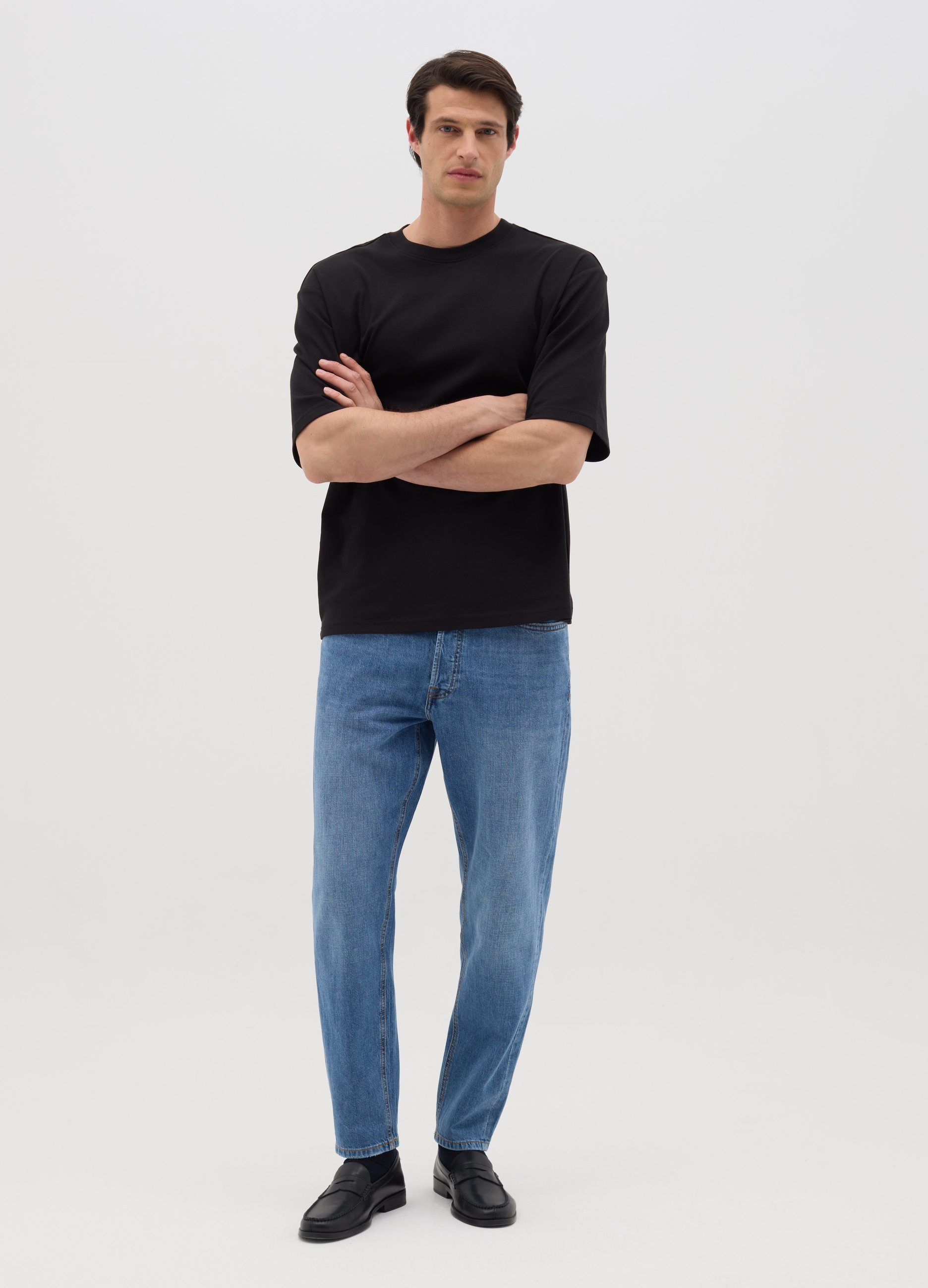 OVS, Vaqueros Regular Fit De Hombre En Denim Azul, Hombre, Azul, Talla: 56