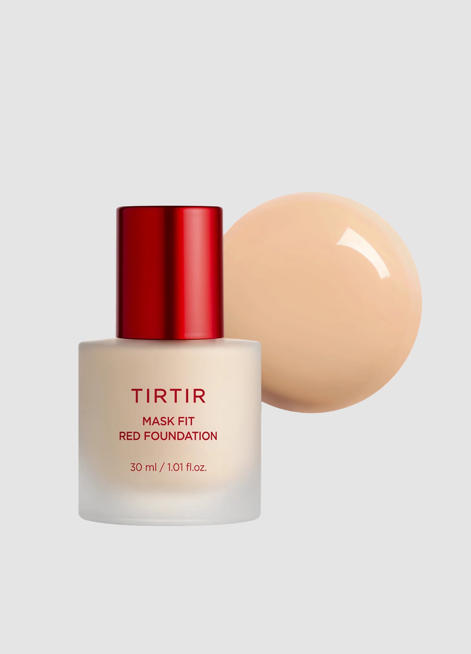 Tirtir Beige Foundation, - Make-Up Mask Fit Red Foundation 30 Ml - Shade: 22N Shell (Shell ) - Bild 4