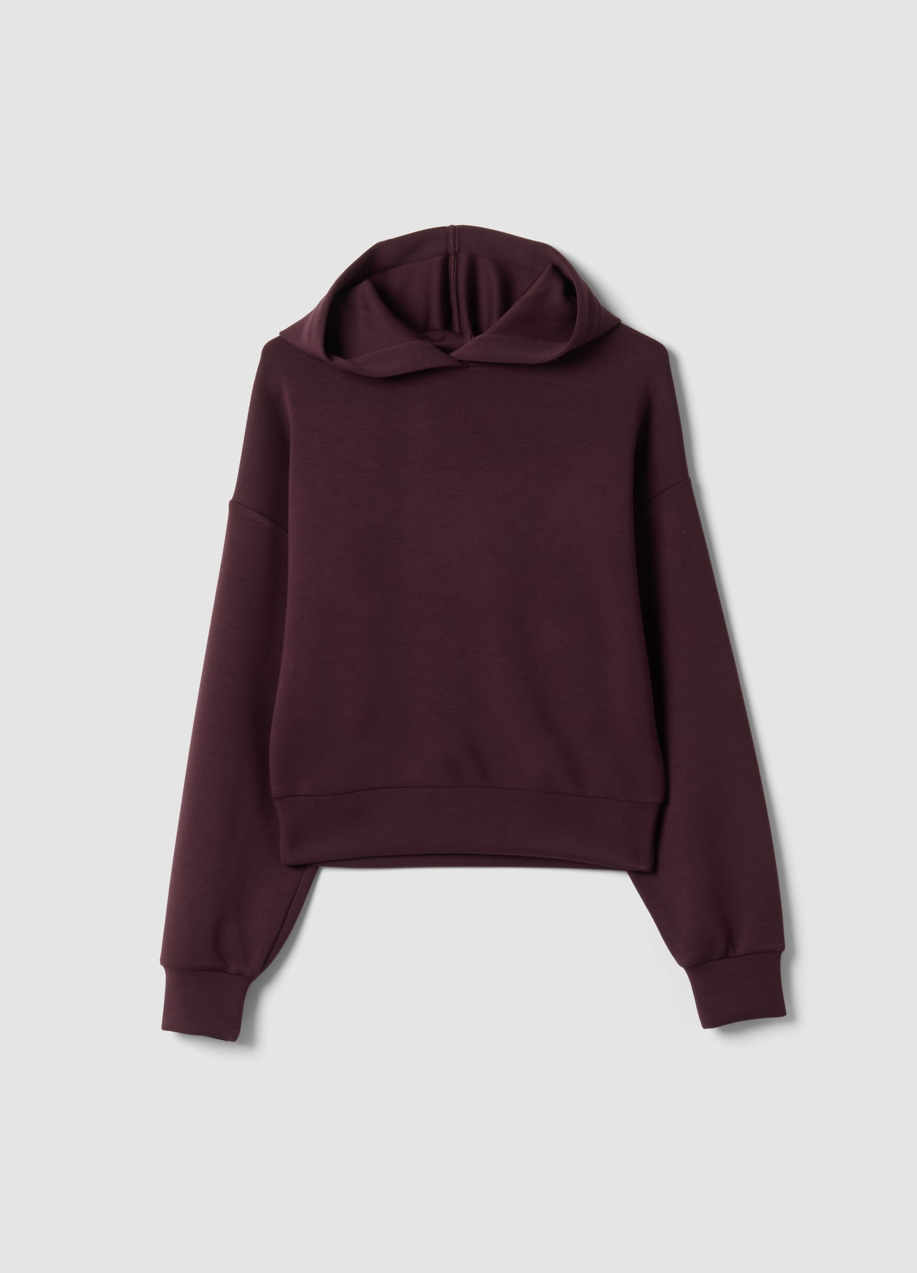 OVS, Felpa Viola In Modal Elasticizzato Con Girocollo, Donna, Viola, Taglia: XL