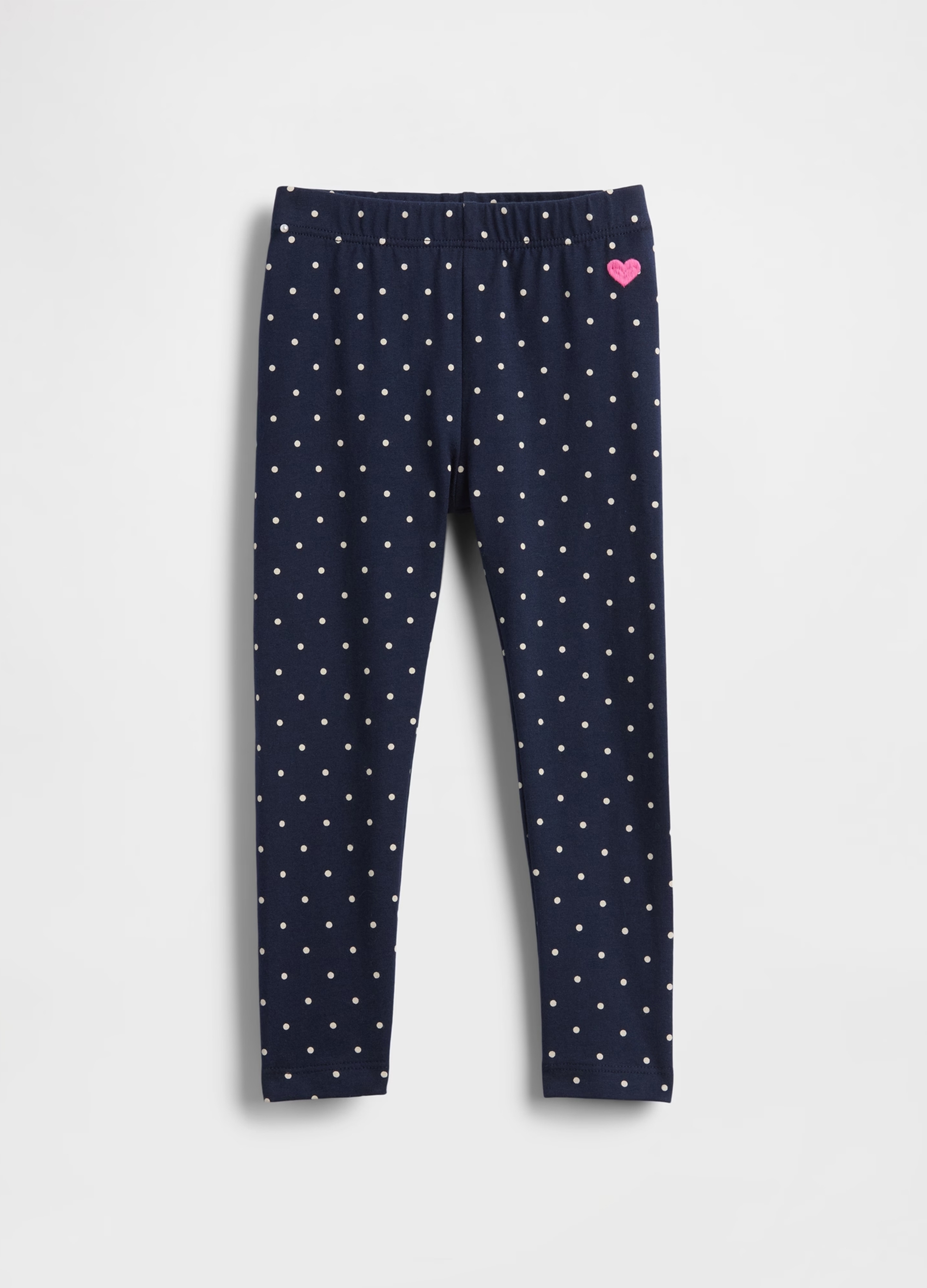 GAP KIDS, Leggings Blu Con Cuori E Pois, Unisex, Blu, Taglia: 4Y/99-107