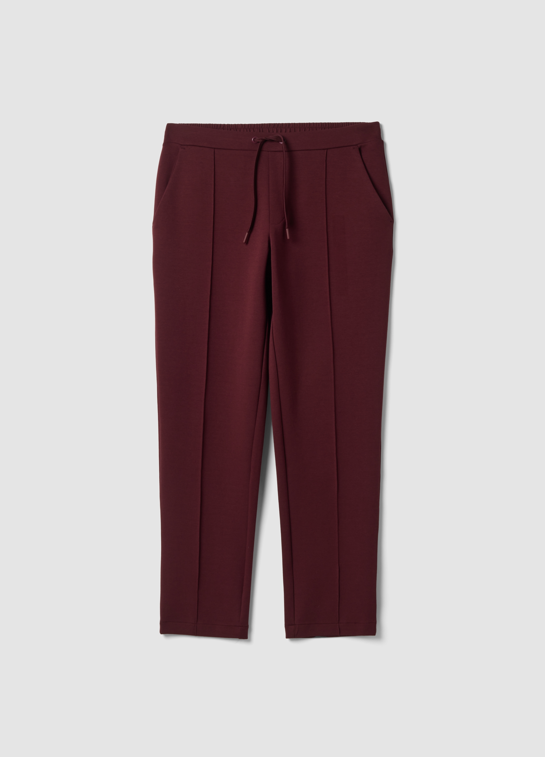 Piombo Tech, Pantaloni Rossi In Cotone Elasticizzato Regular Fit, Uomo, Rosso, Taglia: M