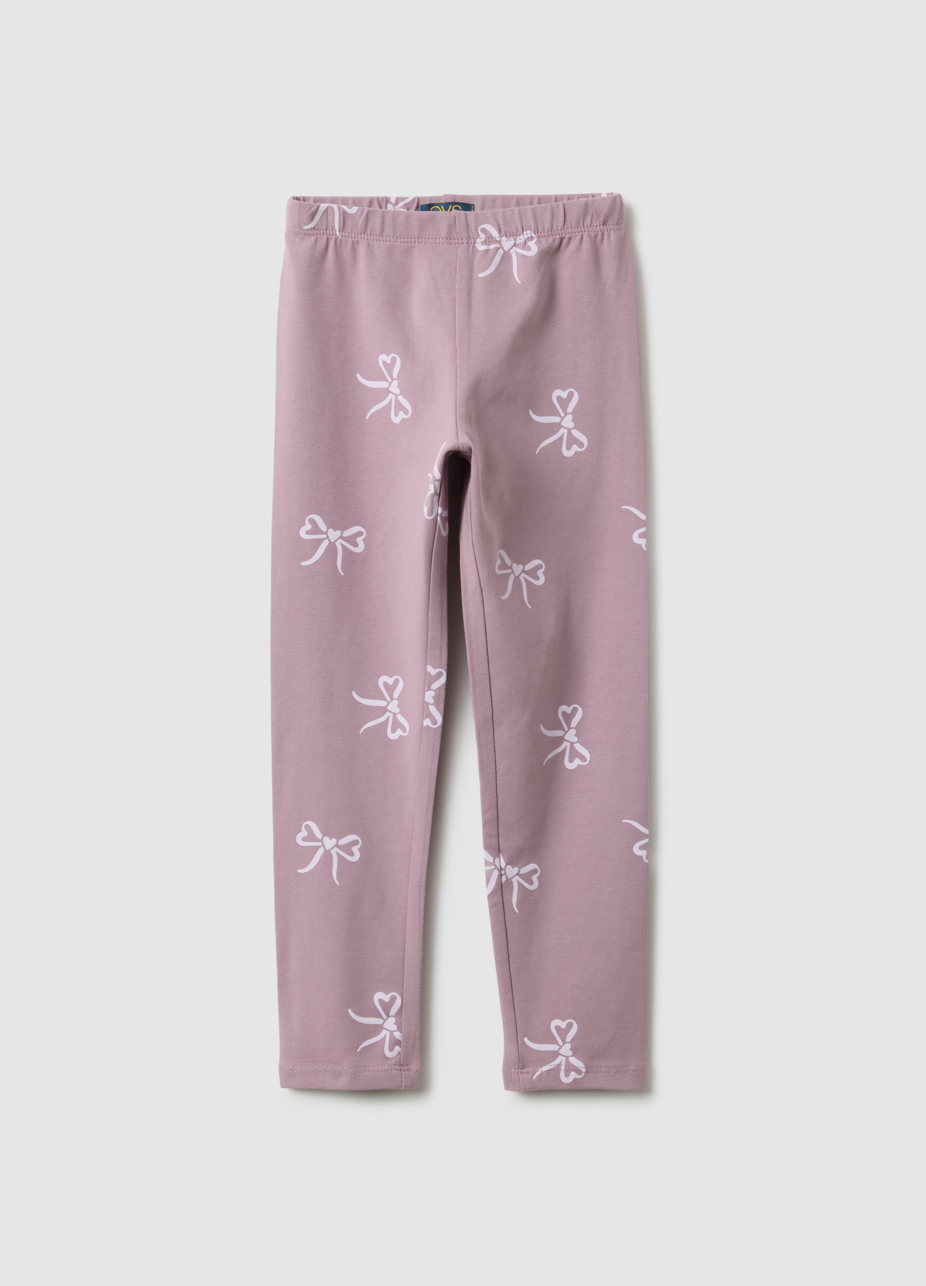 OVS KIDS, Leggings Ajustados Rosa De Algodón Elástico Para Niñas, Niña, Rosa Oscuro, Talla: 5-6