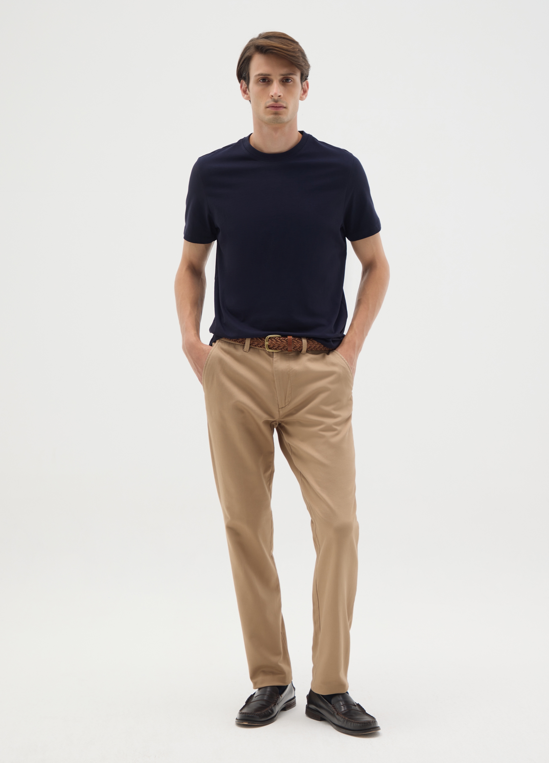 OVS, T-shirt In Puro Cotone Bianca Regular Fit, Uomo, Bianco, Taglia: S