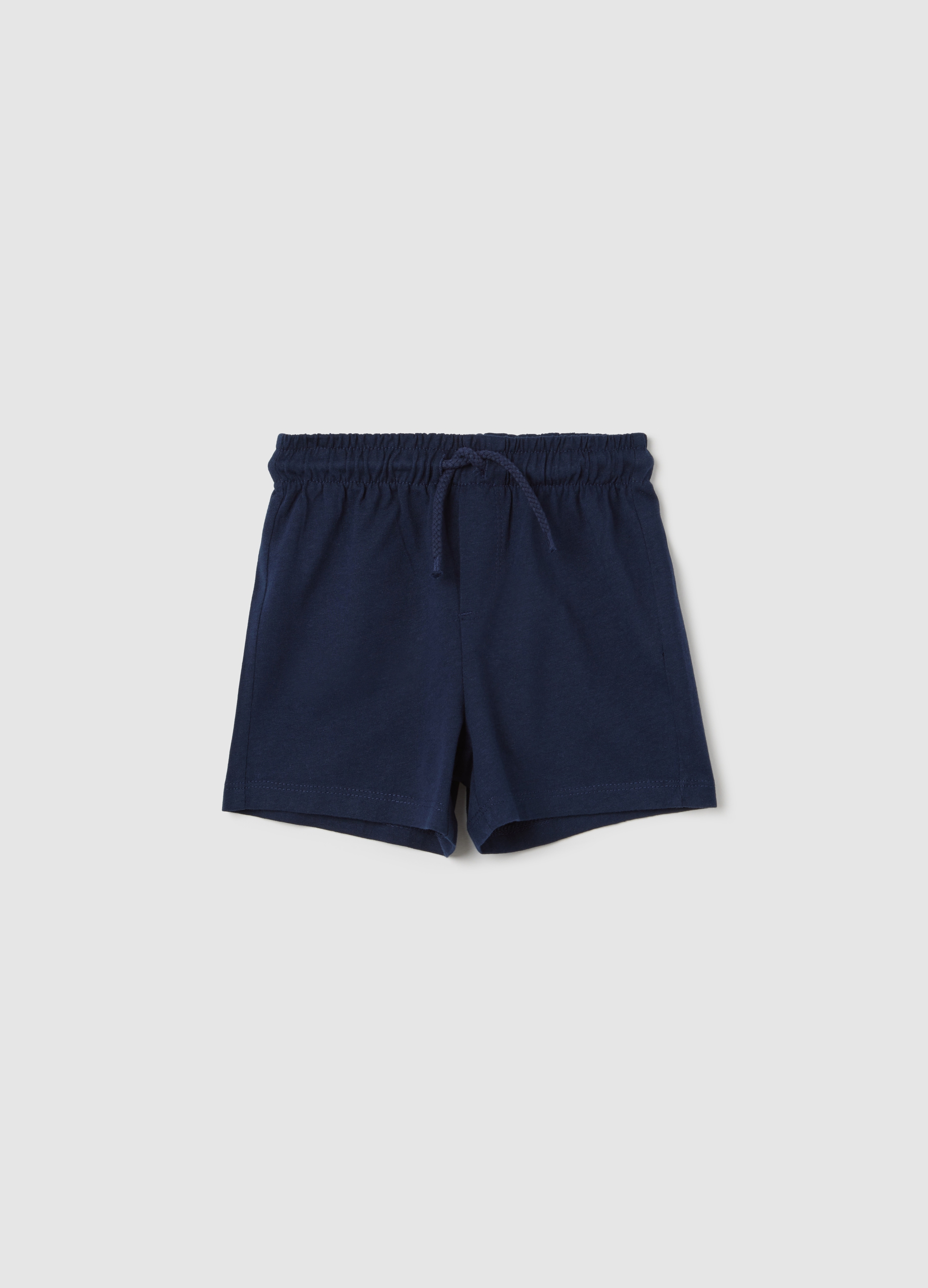 FAGOTTINO, Short Blu In Puro Cotone, Bambino, Blu, Taglia: 9-12