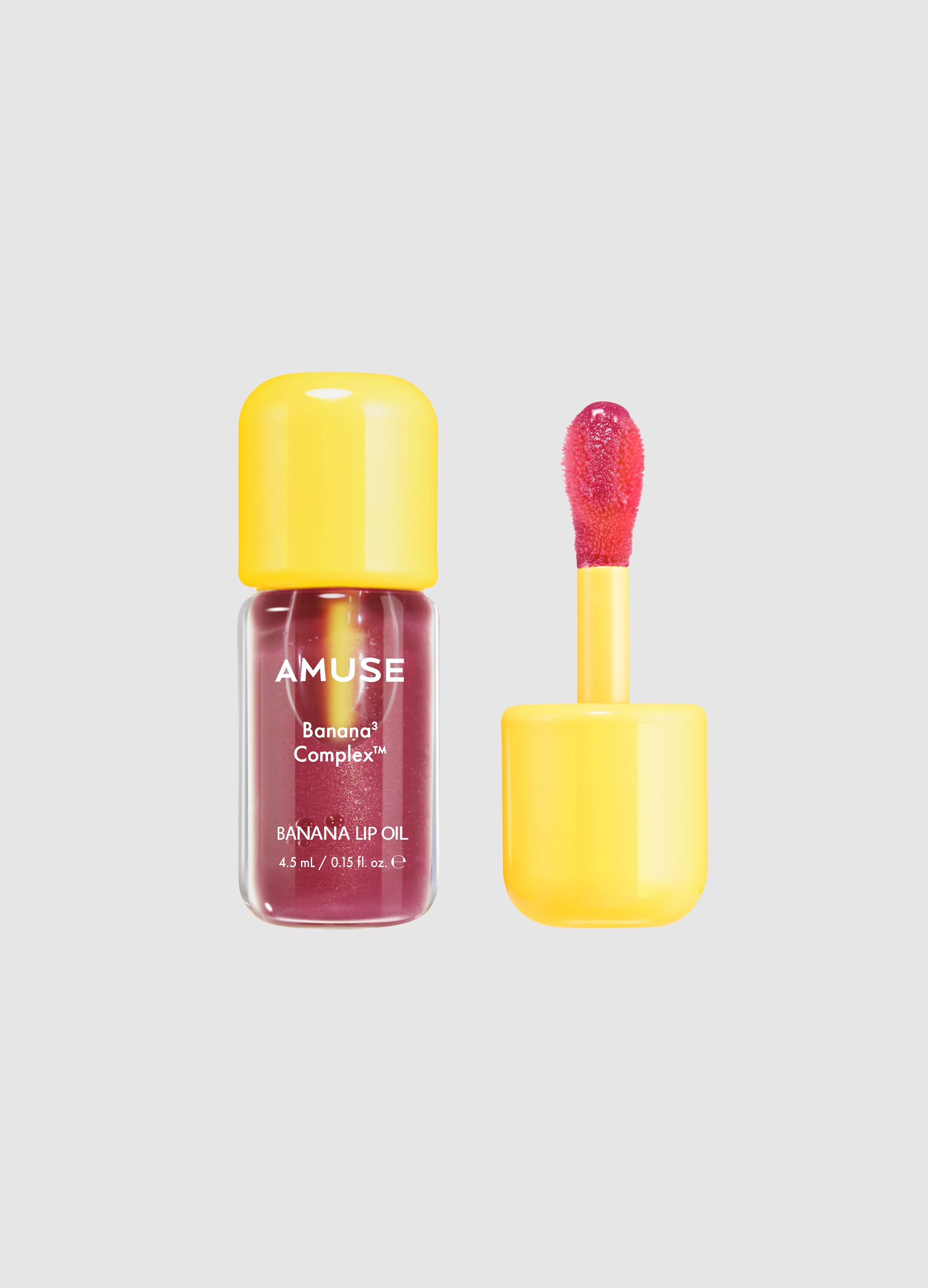 AMUSE, Banana Lip Oil 06 Rose Sorbet 4.5ml - Make-up Coreano, Donna, Rosa, Taglia: FASUL