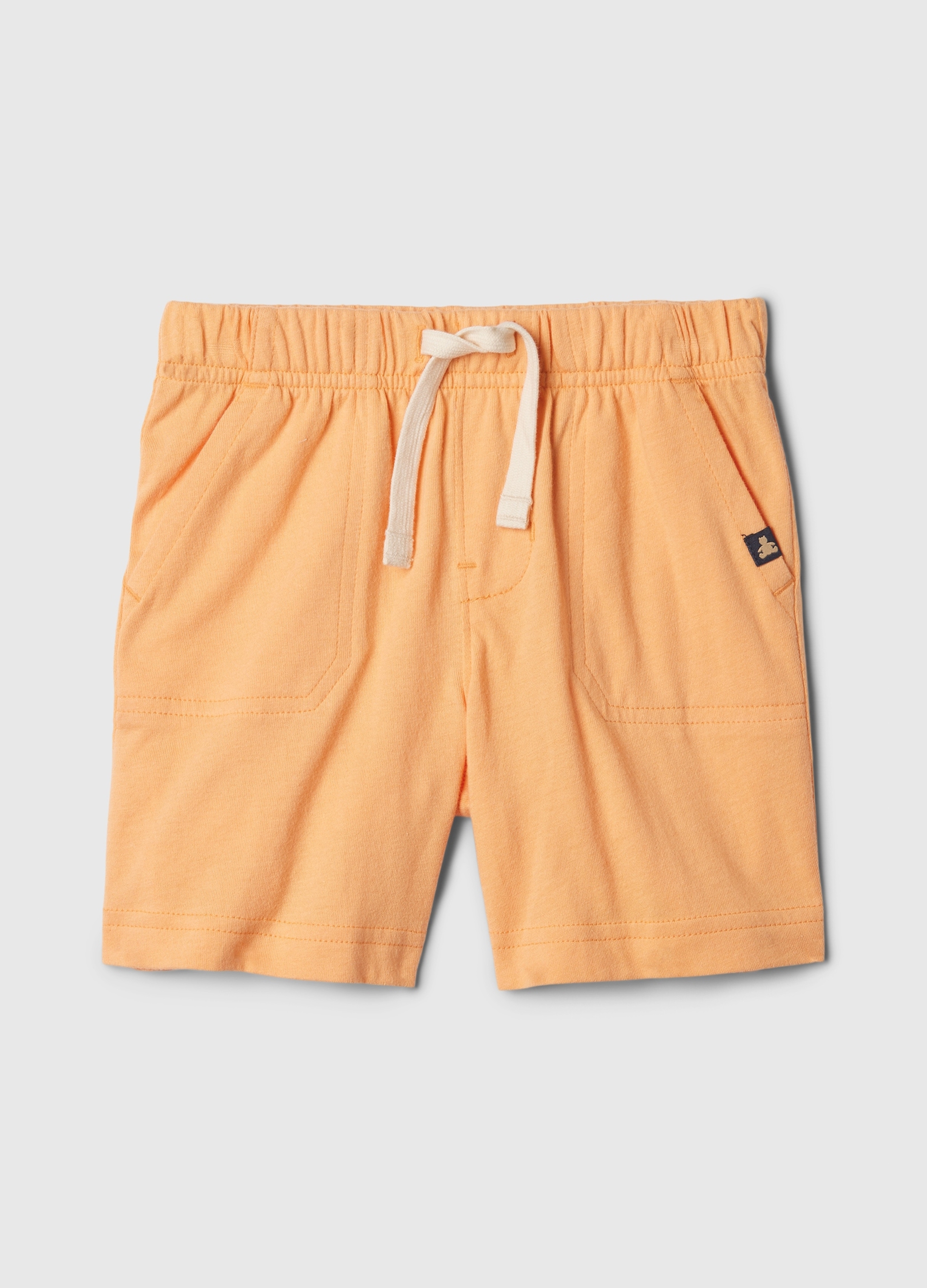 OVS, Bermuda In Cotone Con Coulisse, Unisex, Arancione, Taglia: 0-3M/46-58