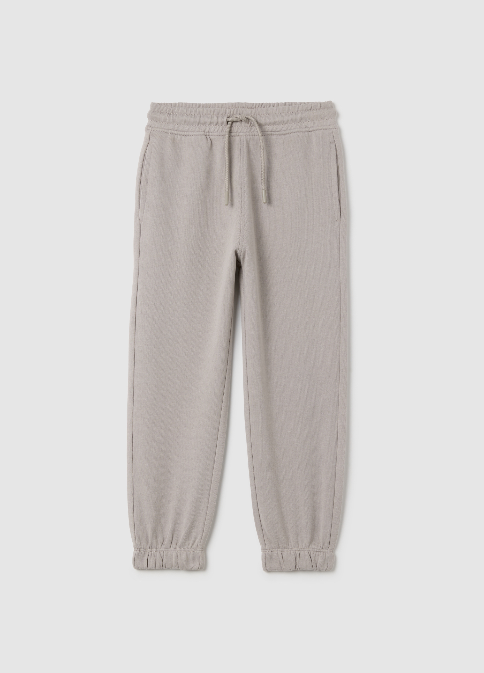 OVS, Kinder Jogginghose Aus Grauer Baumwolle Im Regular Fit, Junge, Taubengrau, Größe: 3-4