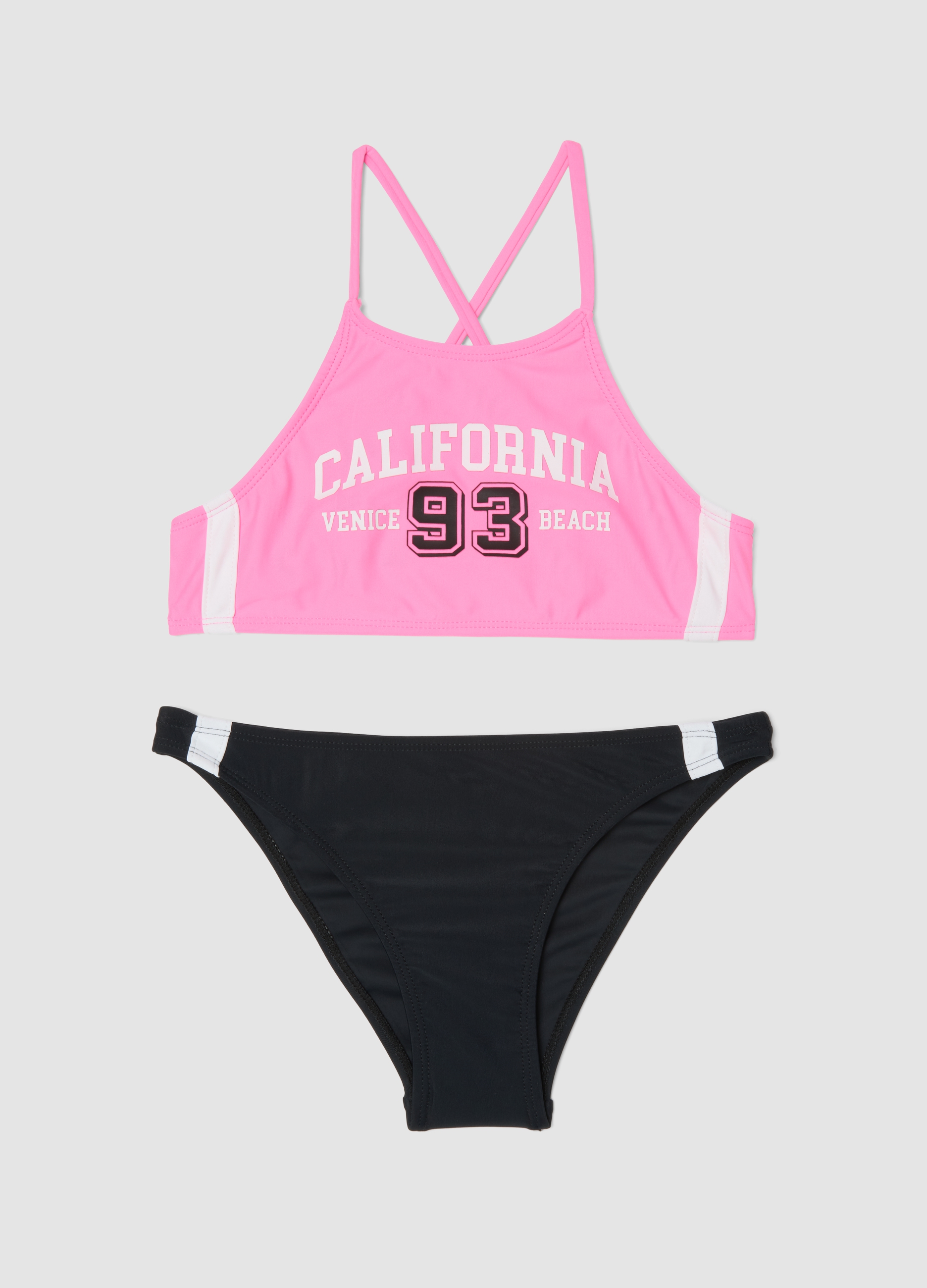 Ovs Kids Mädchen Rosa Bikini Aus Elastischem Material, Größe: 14-15