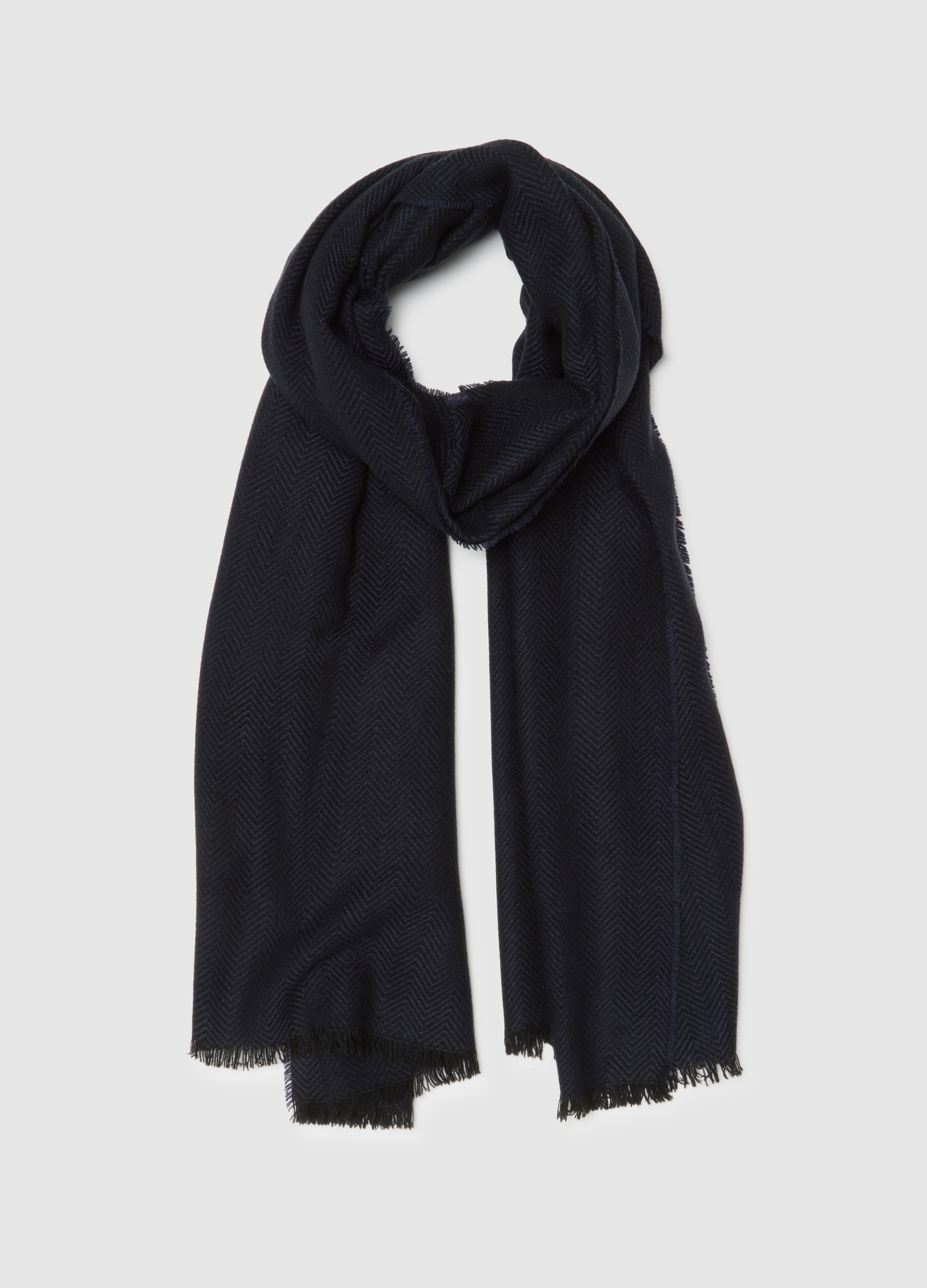 Sciarpa Nera, Hombre, Gunmetal, Talla: FASUL