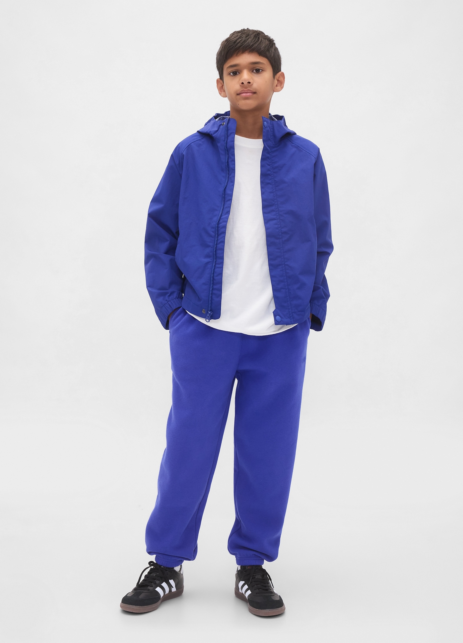 GAP KIDS, Joggers In Cotone Con Logo Gap, Bambino, Blu, Taglia: L/137-145