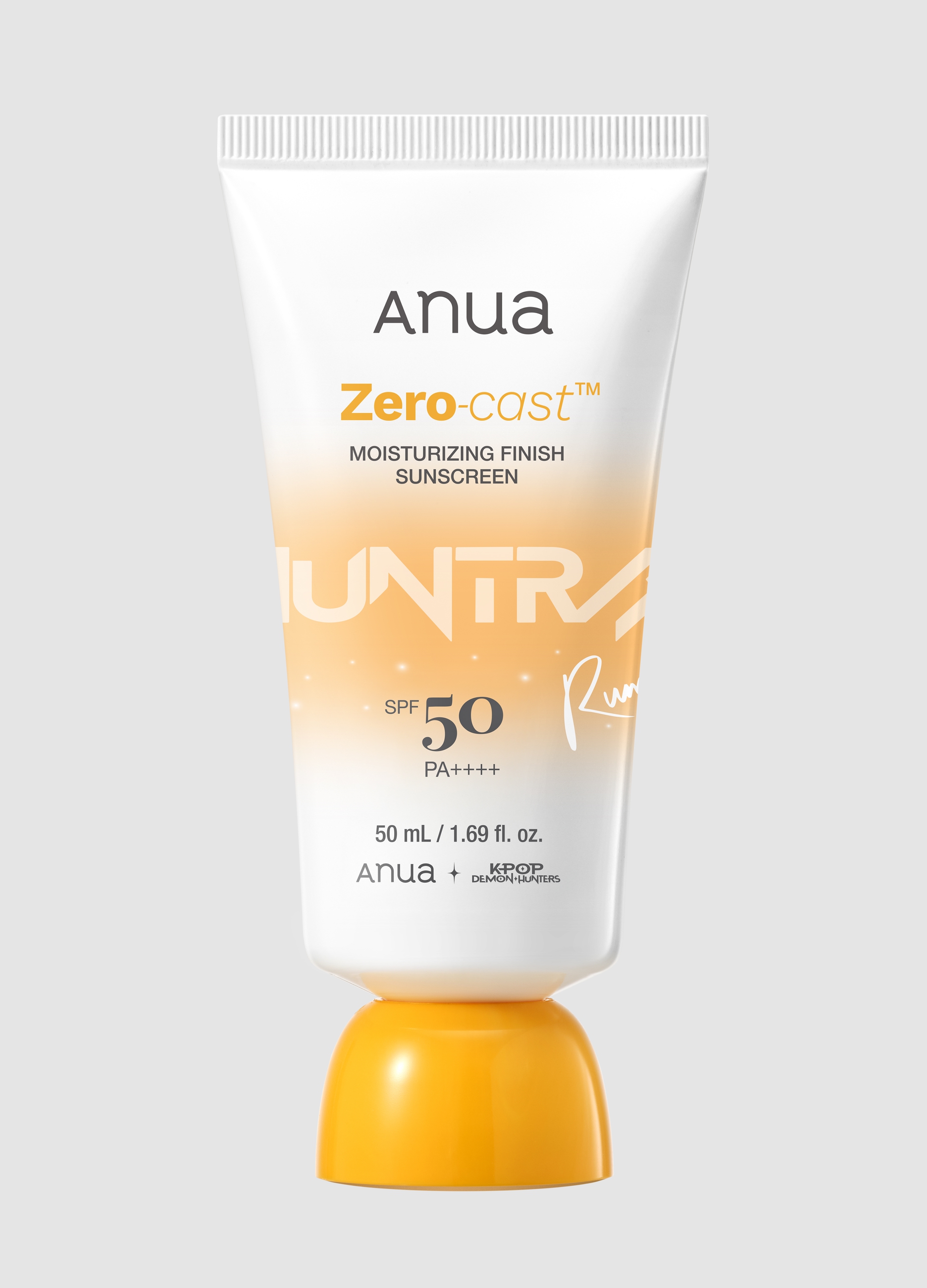 ANUA, Zero-cast Moisturizing Finish Sunscreen 50ml - Anua Kpop Demon Hunters, Donna, Bianco, Taglia: FASUL