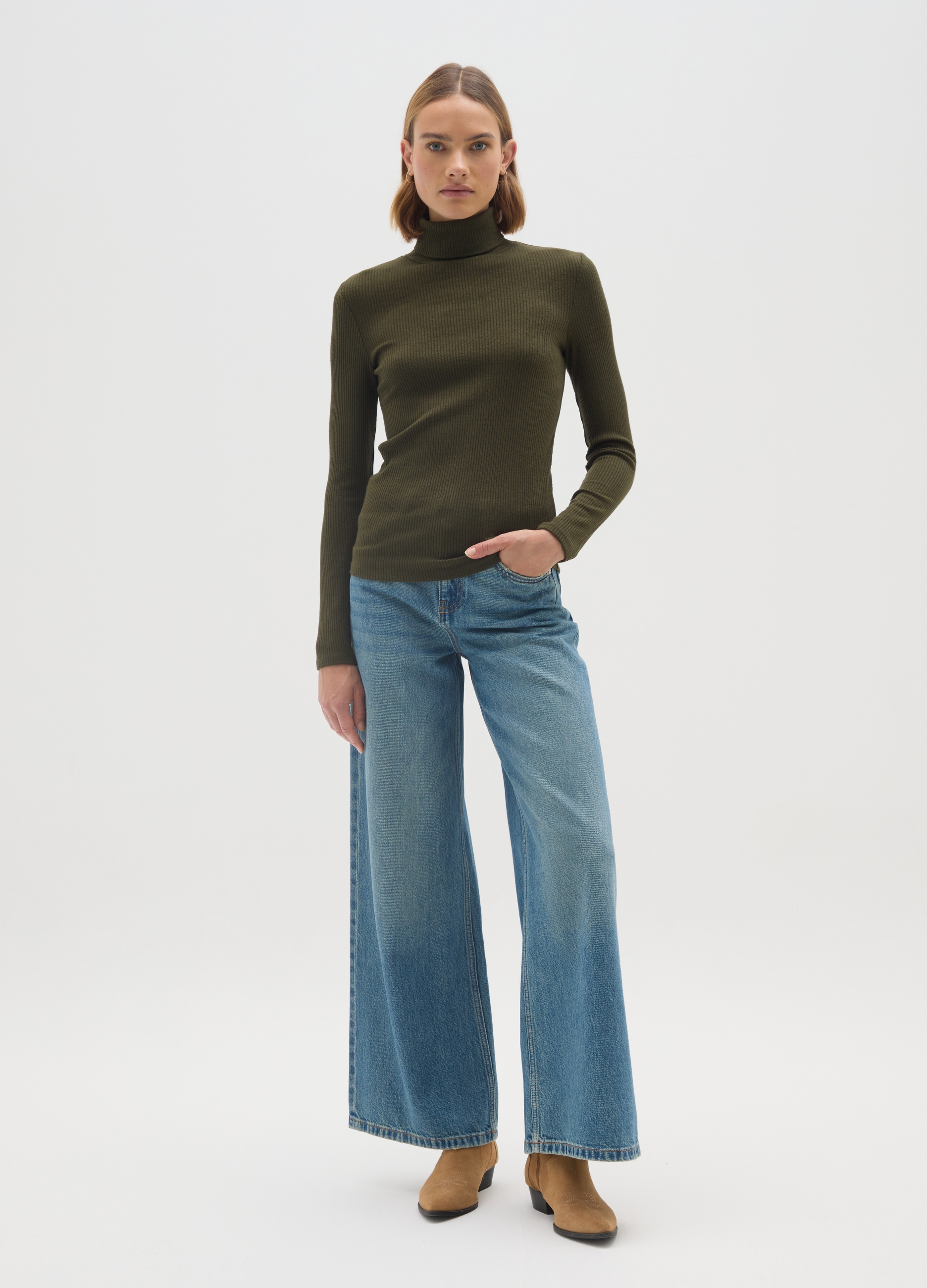 OVS, Maglia Verde Regular Fit, Donna, Verde, Taglia: XL