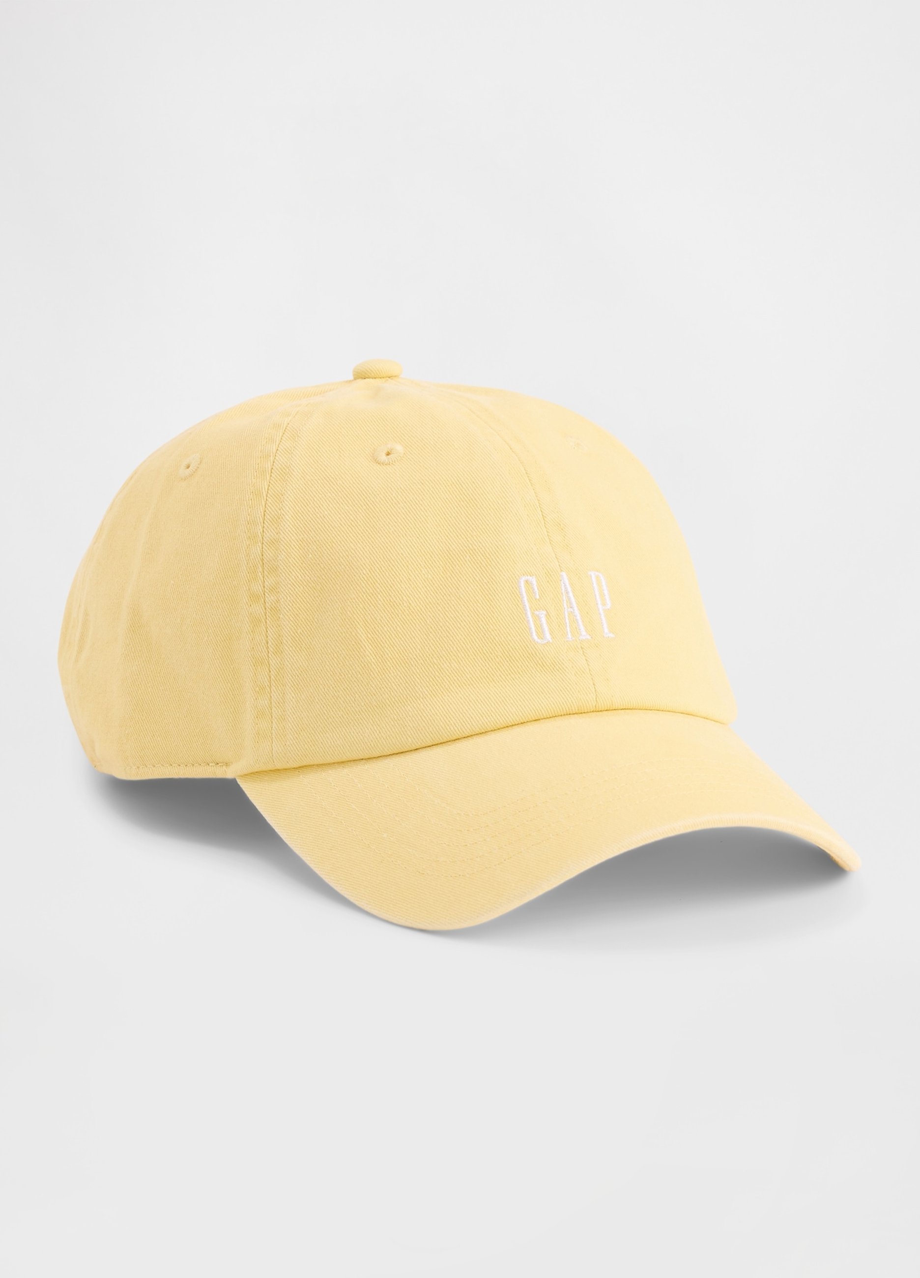 GAP, Cappello Baseball In Puro Cotone, Uomo, Giallo, Taglia: TAGLIA UNICA