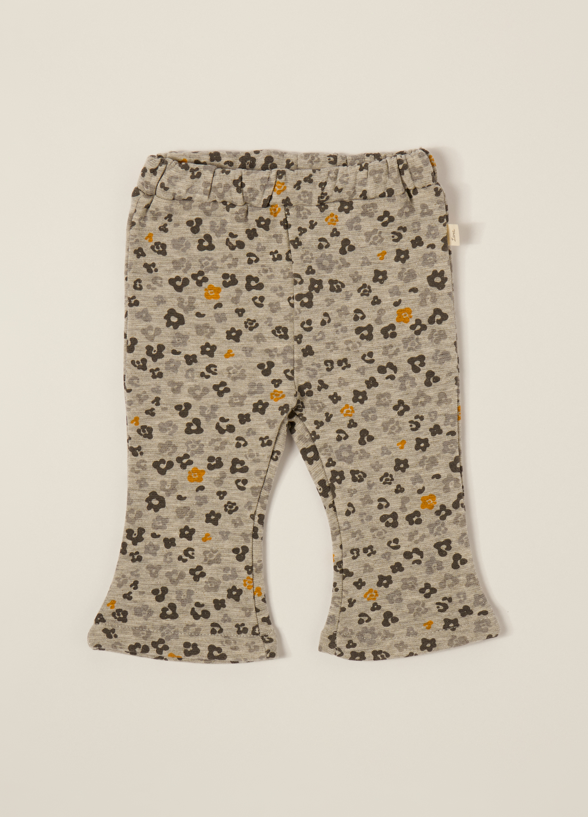 IANA, Pantaloni Grigi Per Bambina Con Elastico, Neonata, Multicolor, Taglia: 12