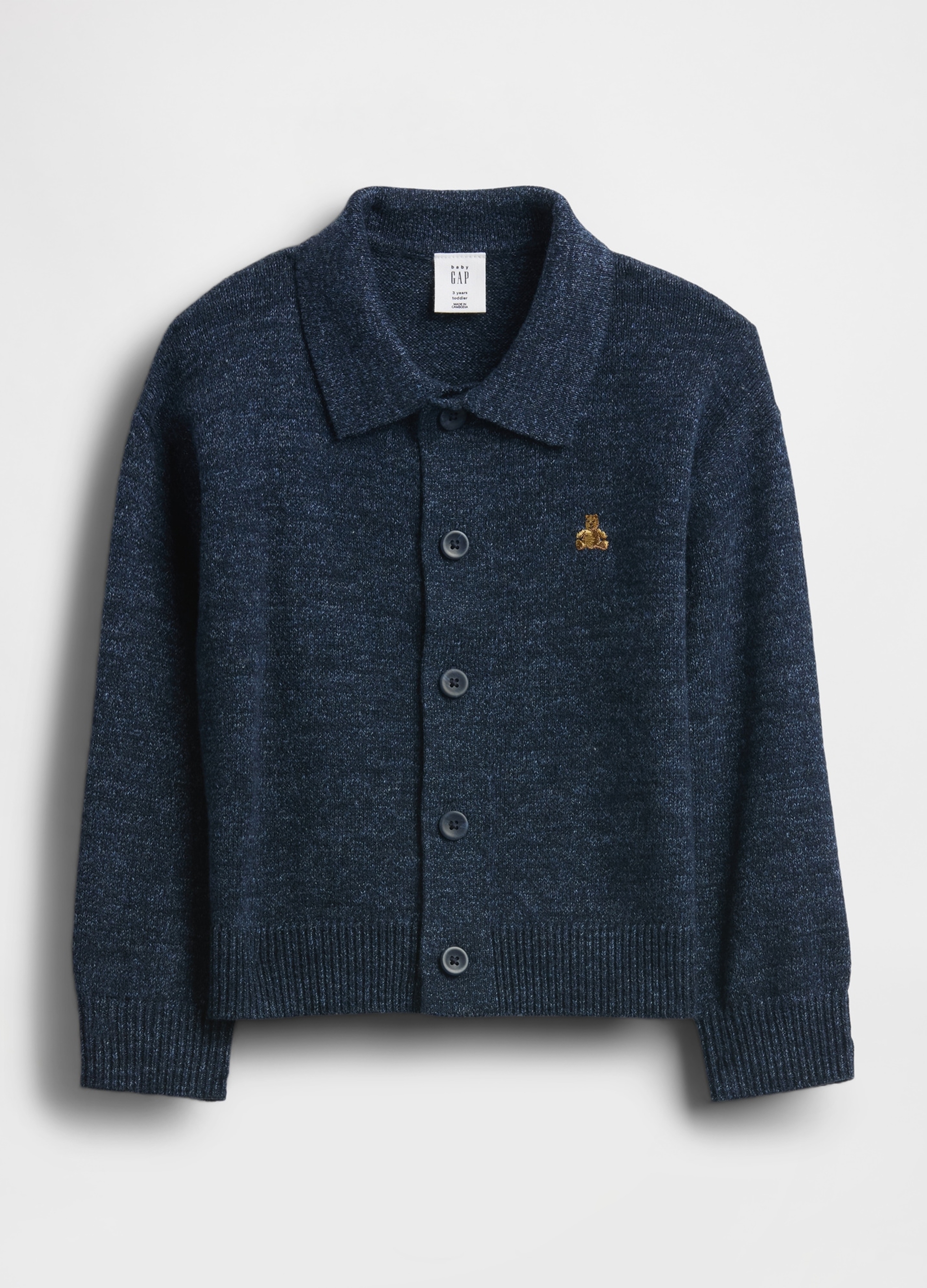 GAP KIDS, Maglione In Misto Cotone E Poliestere, Bambino, Blu, Taglia: 4Y/99-107