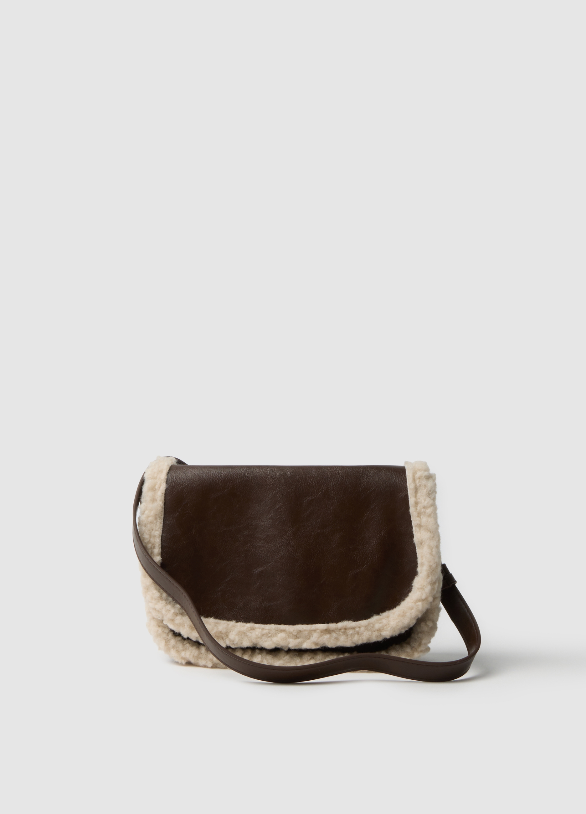 OVS, Borsa A Tracolla Marrone, Donna, Multicolor, Taglia: ONE SIZE