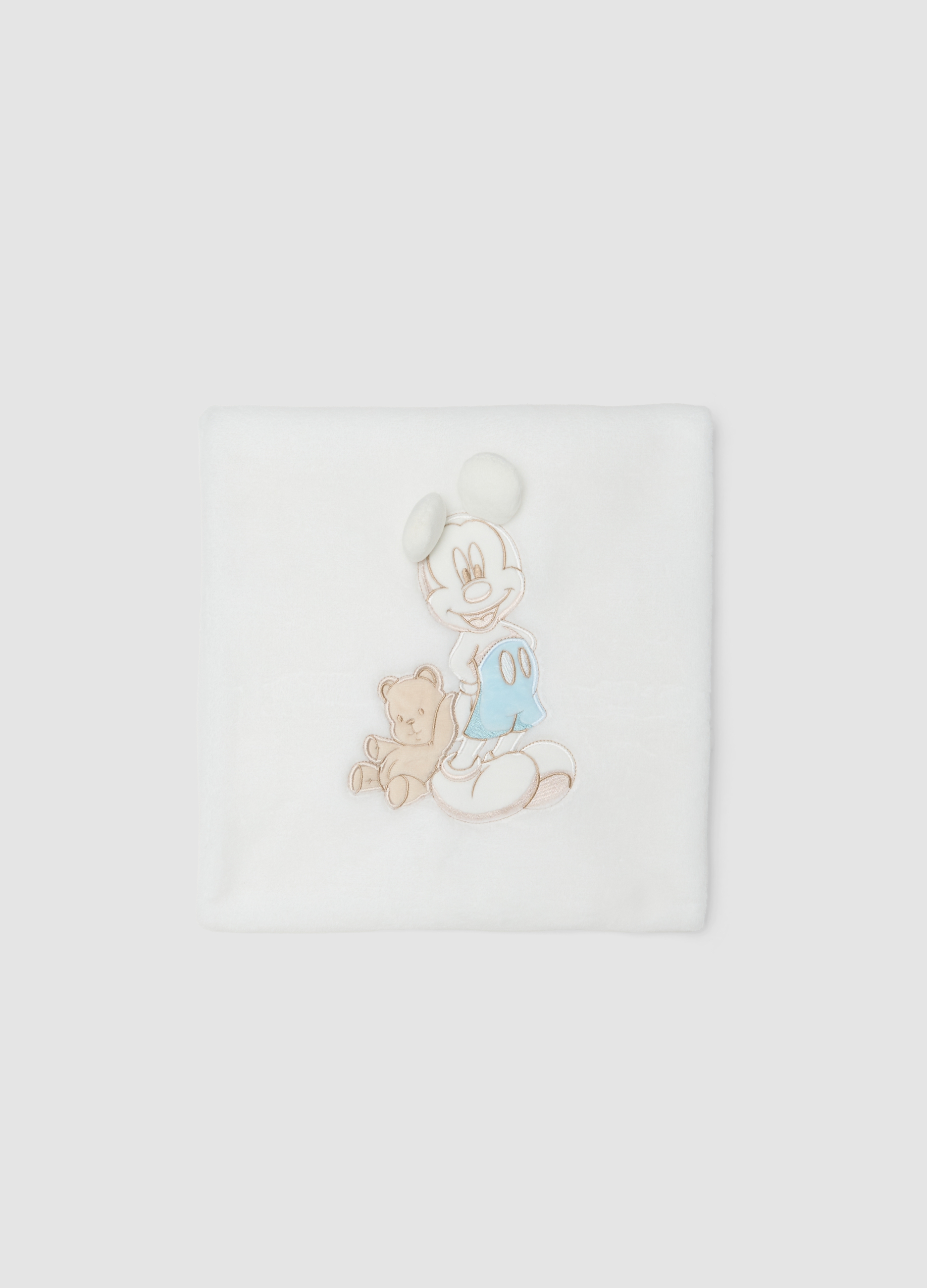 FAGOTTINO, Copertina Bianca Con Stampa Mickey & Friends Per Neonato, Bianco, Taglia: ONE SIZE