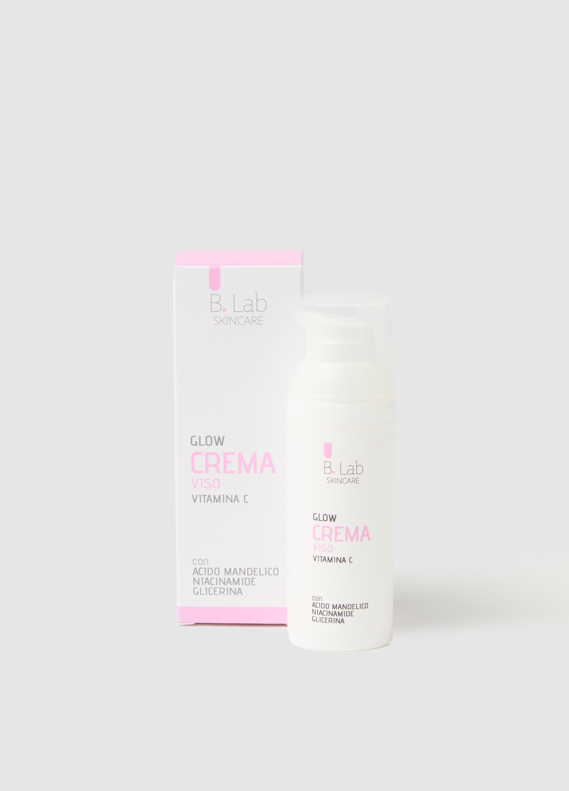 B.LAB, Crema Viso Glow 50ml, Donna, Bianco, Taglia: FASUL