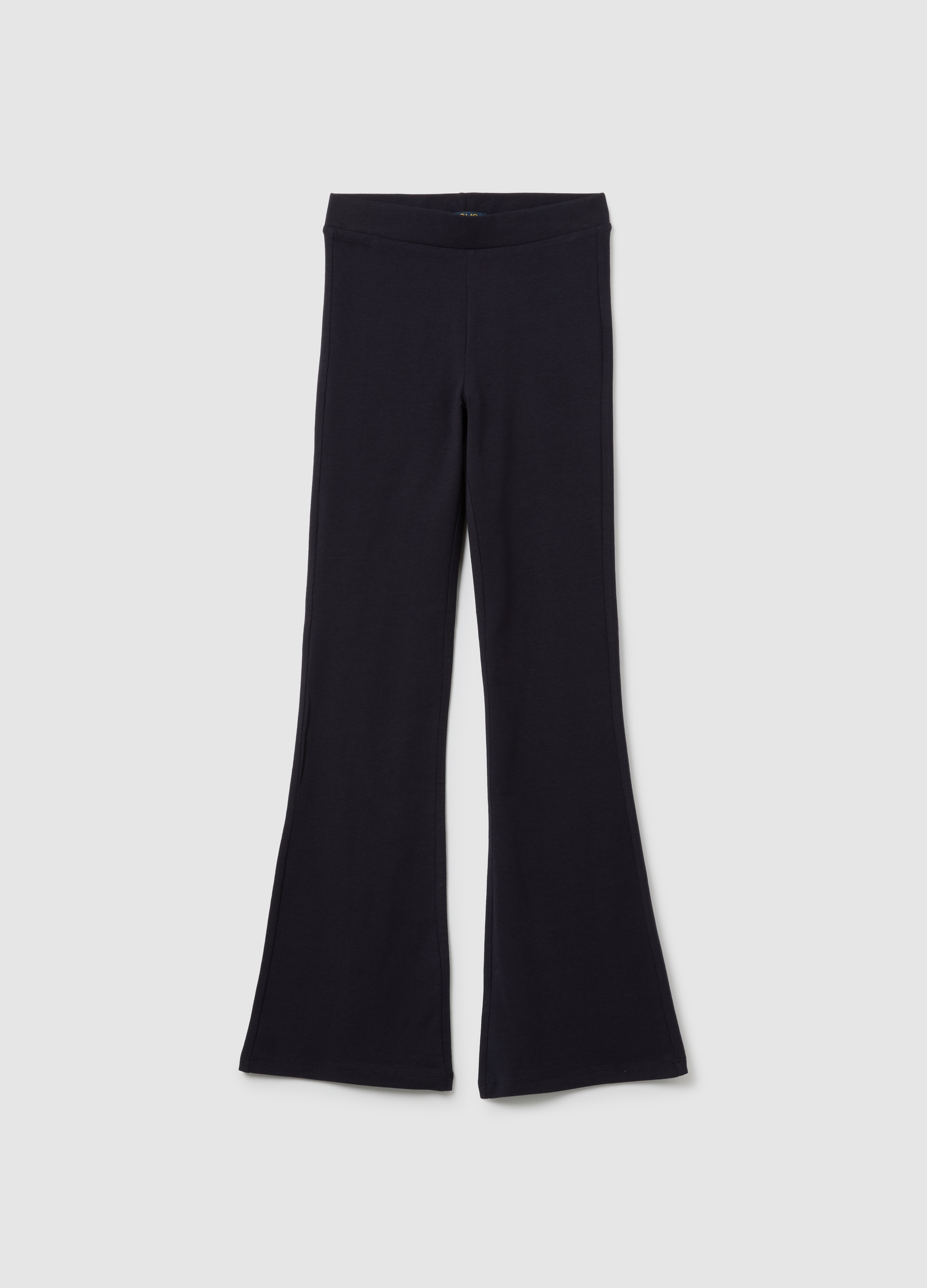 OVS, Mädchenblaue Stretch-baumwollhose Im Regular Fit, Mädchen, Dunkelblau, Größe: 10-11