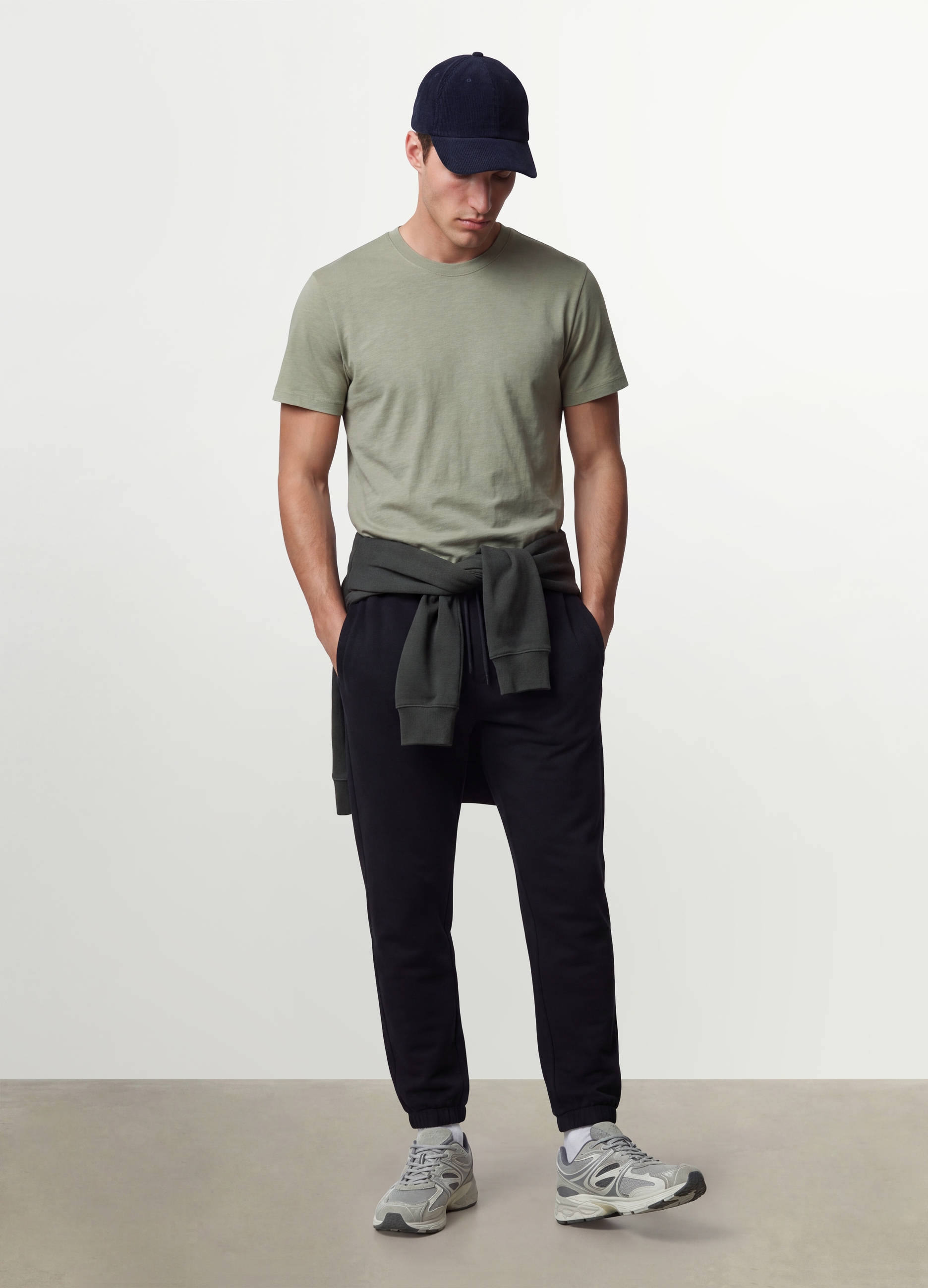 OVS, T-shirt Grigia In Puro Cotone A Maniche Corte Regular Fit, Uomo, Grigio, Taglia: M