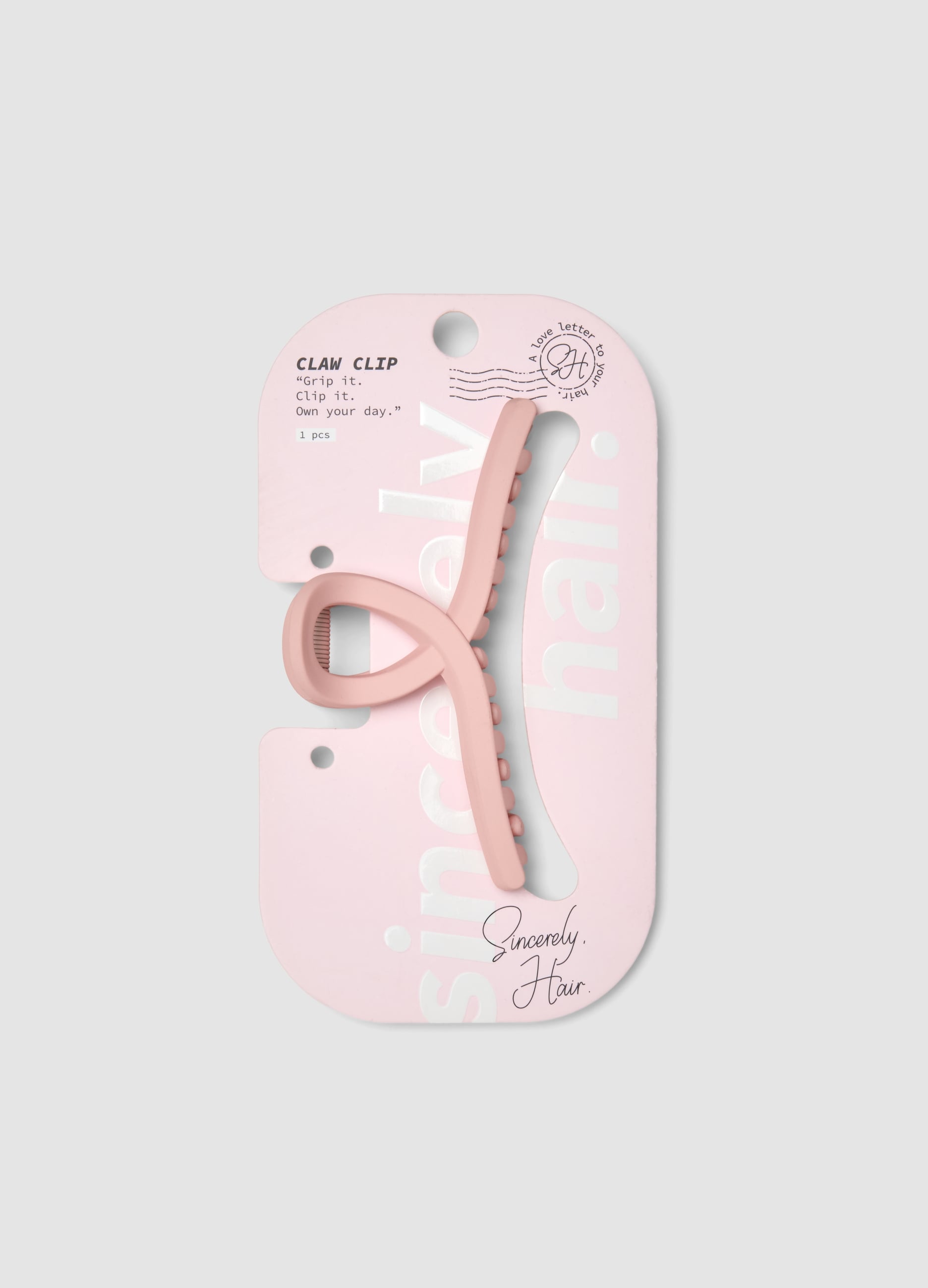 SINCERELY HAIR, Sincerely Hair Claw Clip Pink, Unisex, Rosa, Taglia: FASUL