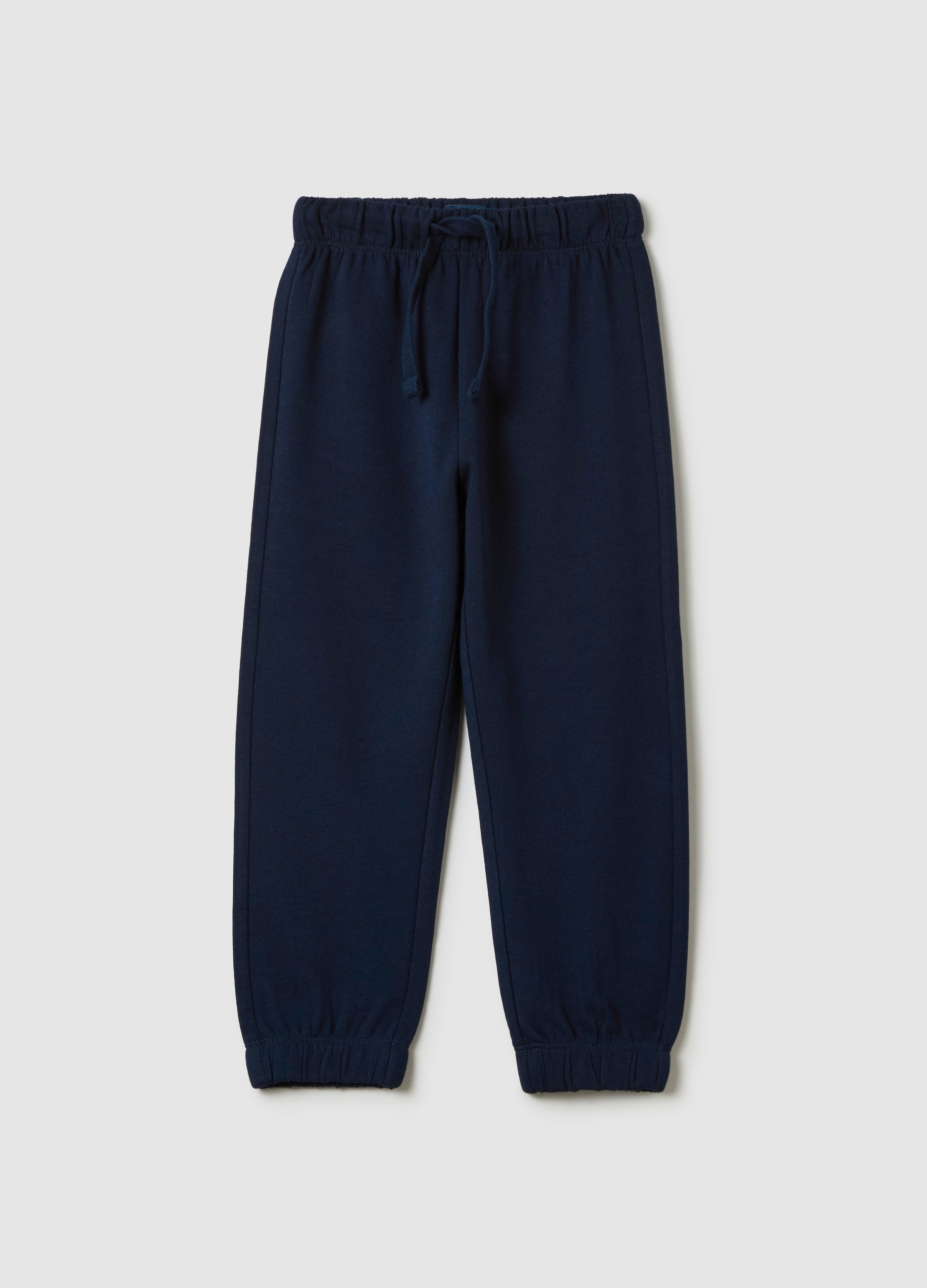 OVS, Joggers In Felpa Con Coulisse, Bambino, Blu, Taglia: 7-8