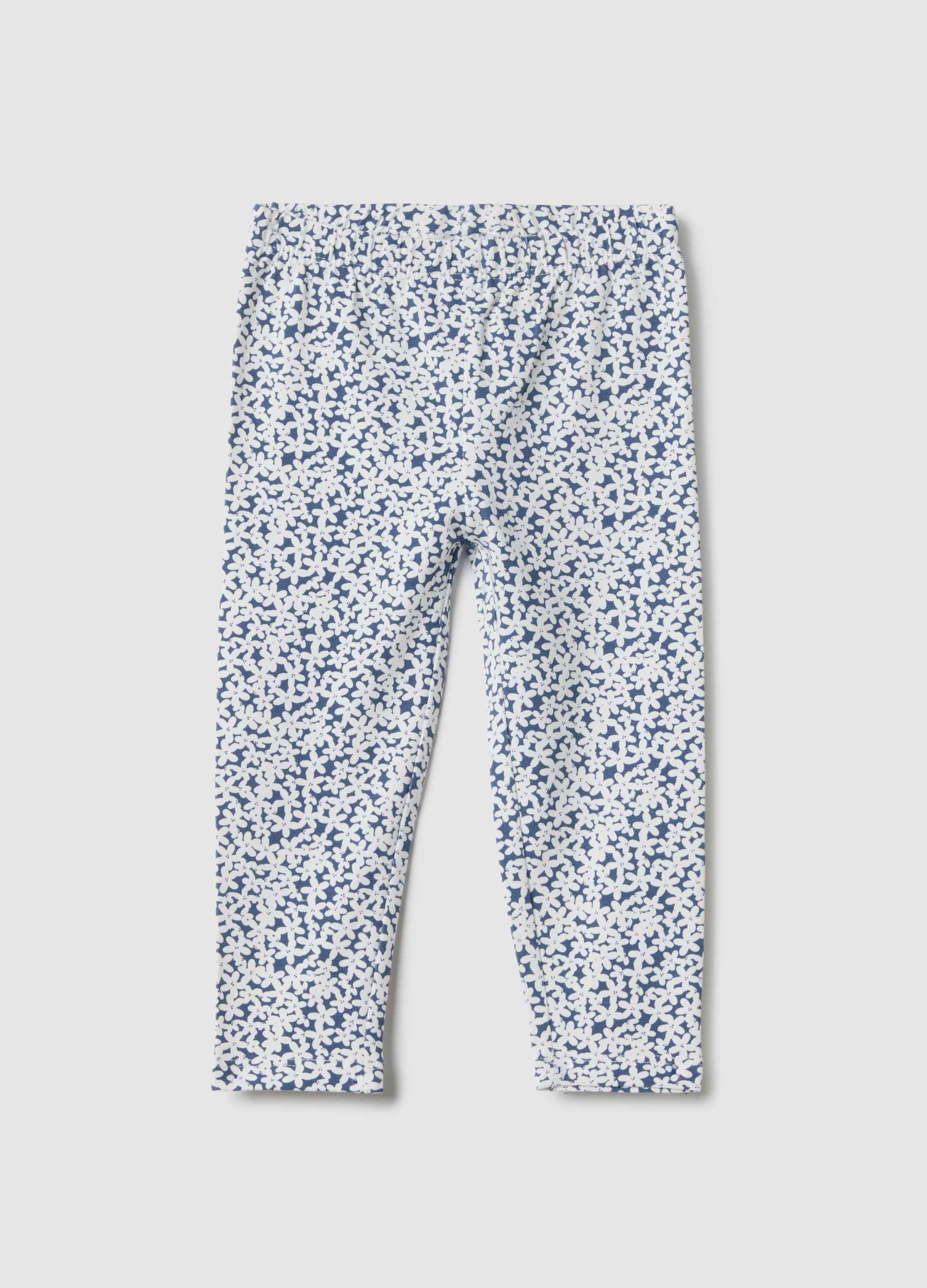 FAGOTTINO, Leggings In Cotone Elasticizzato Multicolor Da Bimba Slim Fit, Bambina, Multicolor, Taglia: 18-24