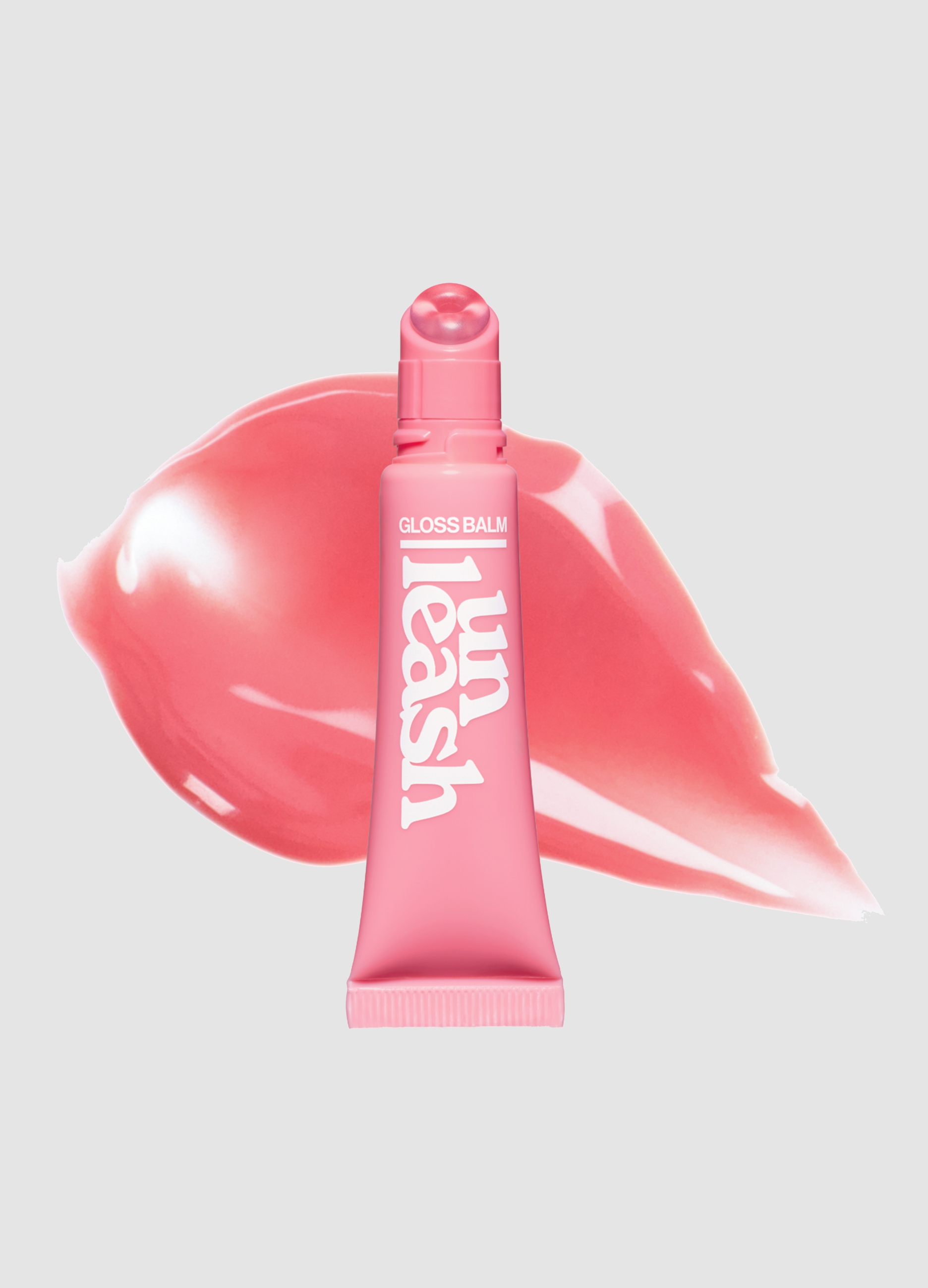 UNLEASHIA, Sunset Dazzle Gloss Balm No.1 Malibu Balsamo Labbra - Make-up Coreano, Donna, Rosa, Taglia: FASUL