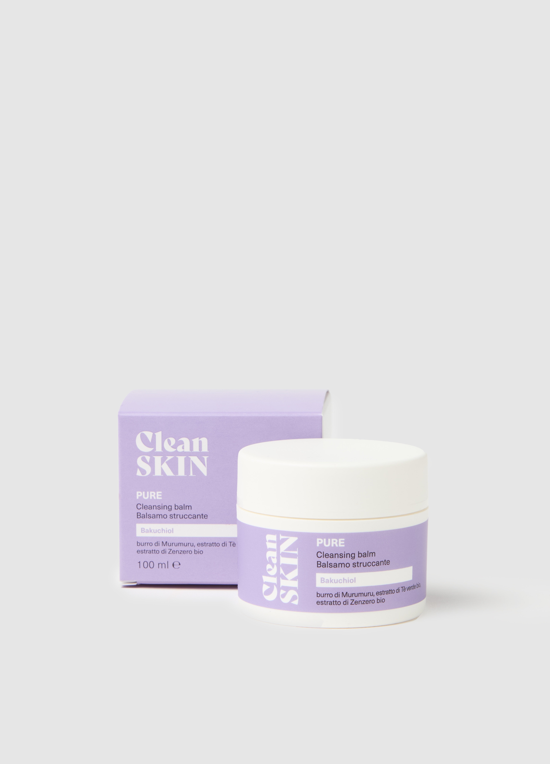 SKIN&CLEAN, Burro Struccante Con Bakuchiol 100ml, Donna, Bianco, Taglia: FASUL