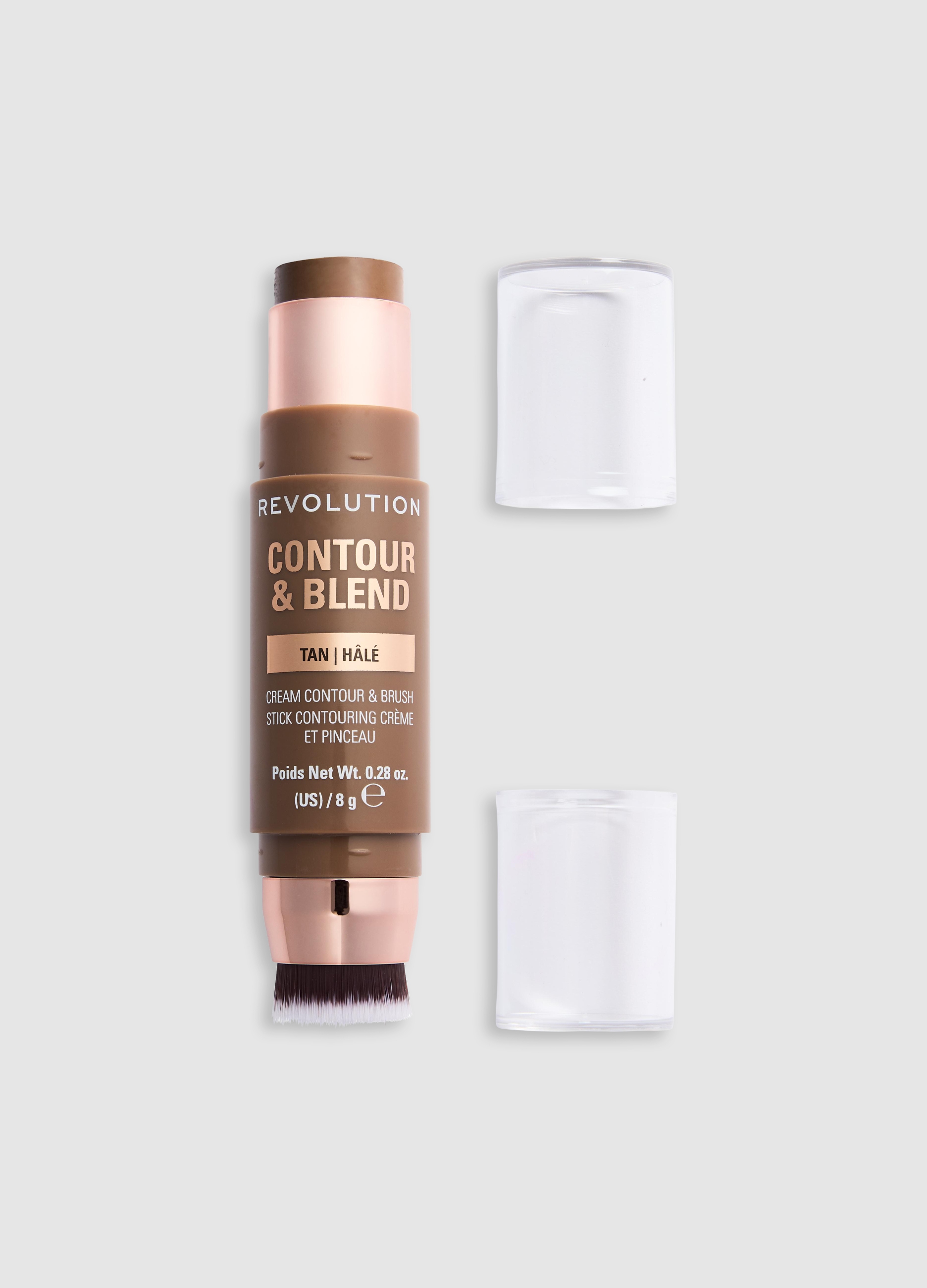 REVOLUTION, Reloaded Contour & Blend Stick Tan, Donna, Bianco, Taglia: FASUL