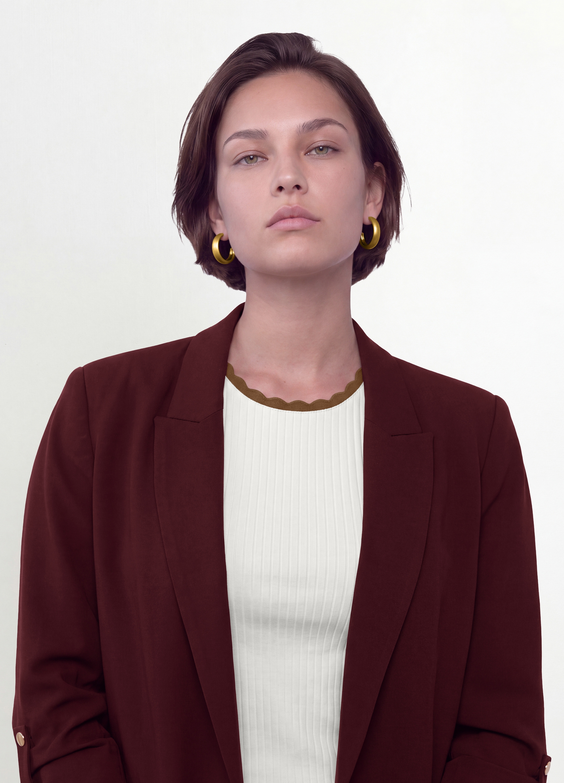 MYA, Blazer Rosso Regular Fit Foderato Con Rever Classico, Donna, Rosso, Taglia: XXL