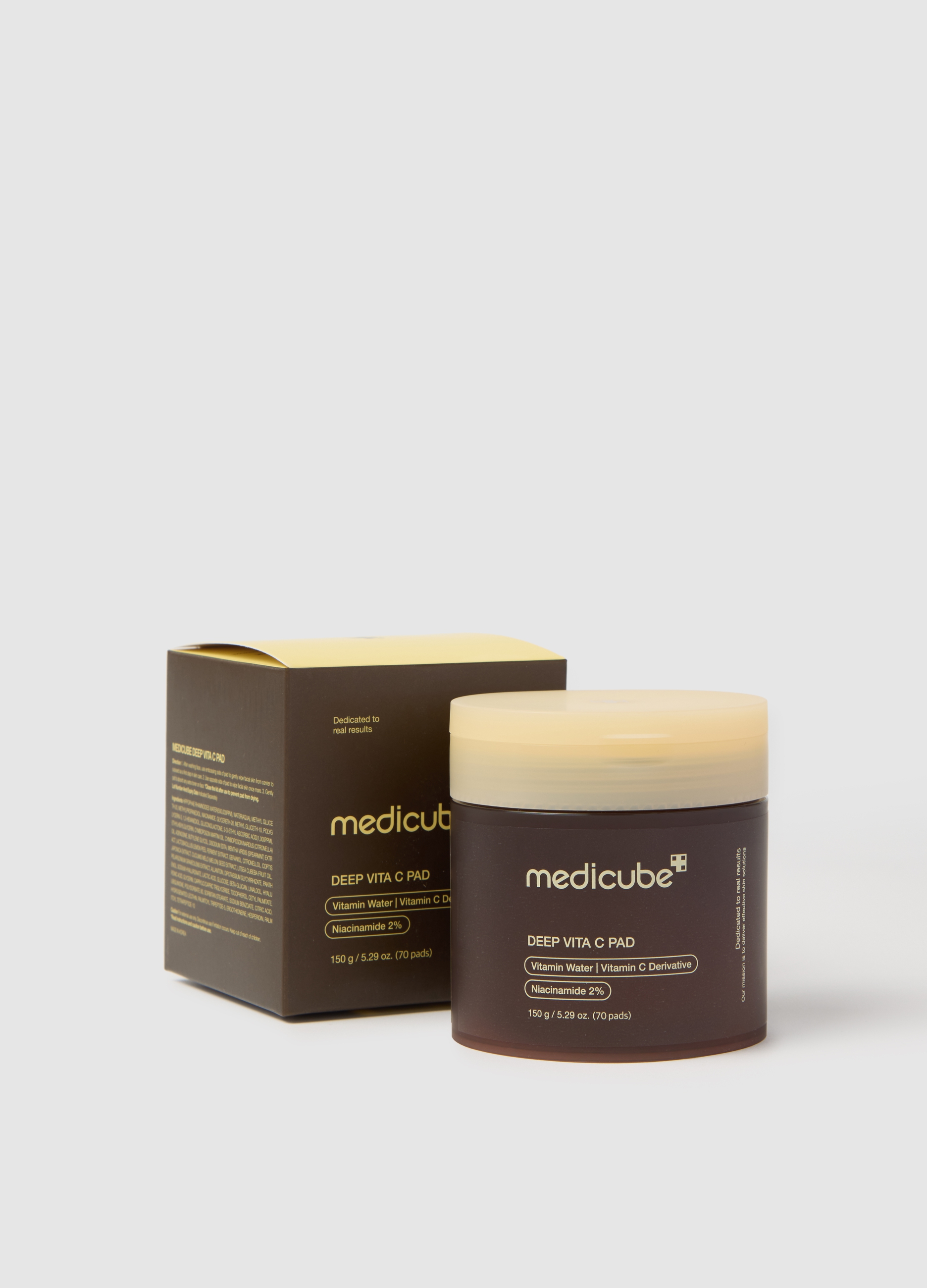 MEDICUBE, Medicube Deep Vita C Pad 150g (70pcs) - Skincare Coreana, Donna, Bianco, Taglia: FASUL