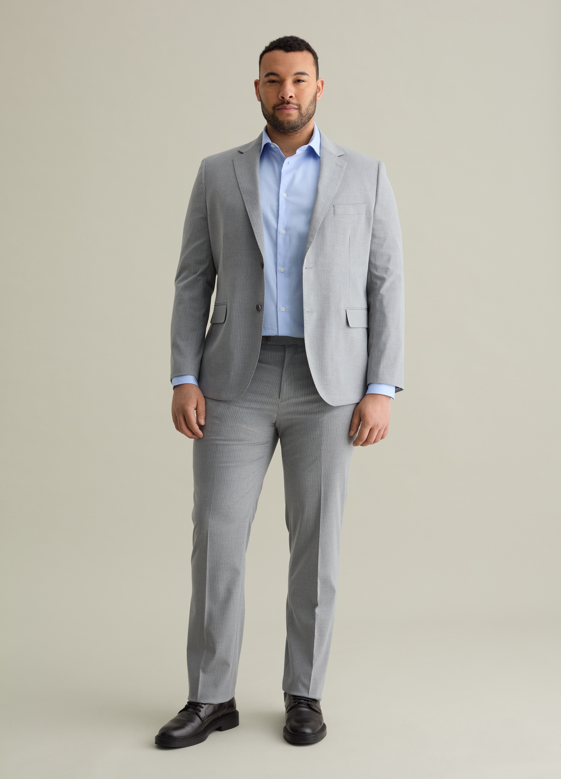 PIOMBO, Traje Regular Fit En Mezcla De Viscosa, Hombre, Gris claro, Talla: 56