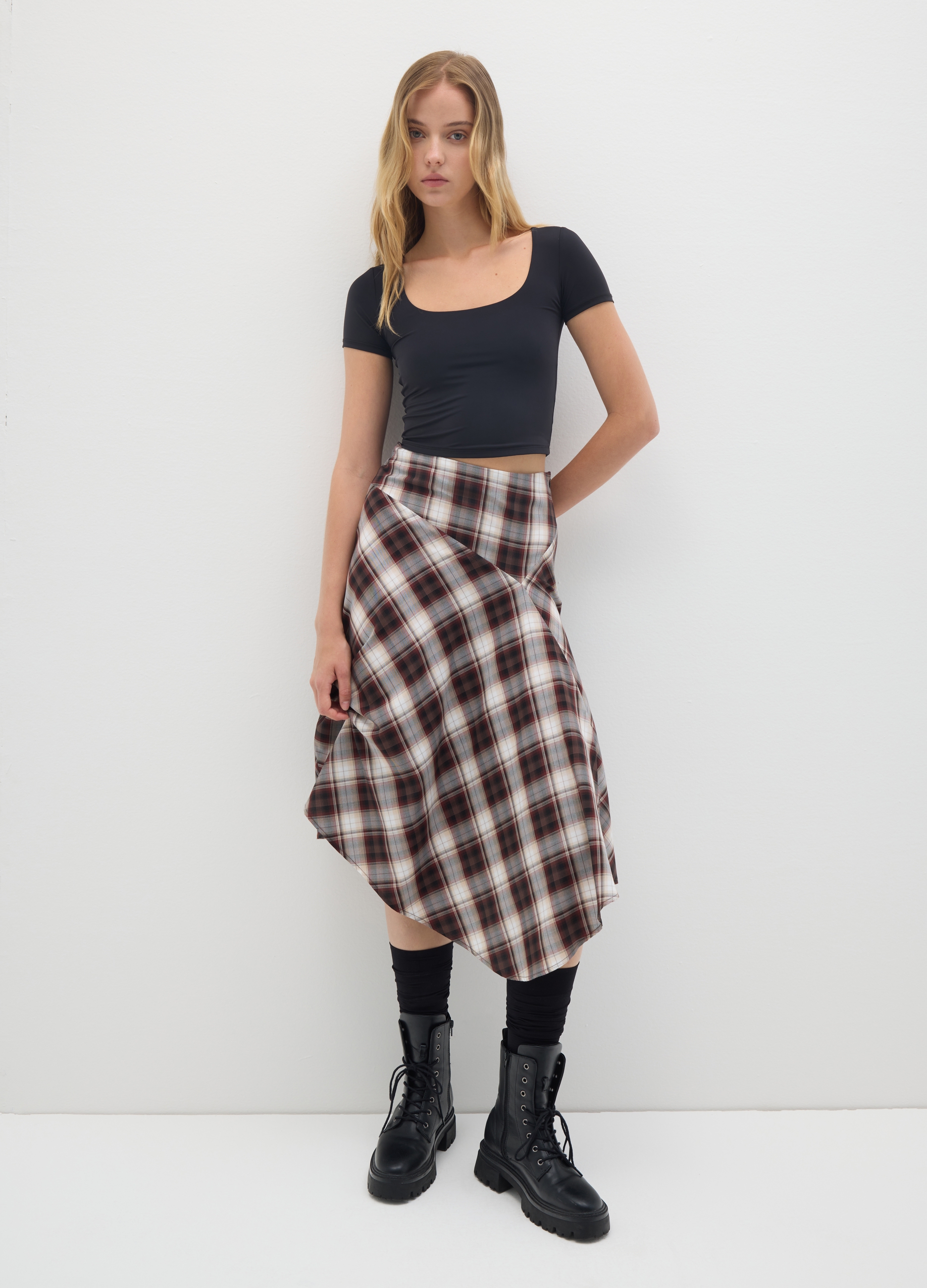 OVS, Top Cropped Nero Con Scollo Profondo, Donna, Nero, Taglia: XS