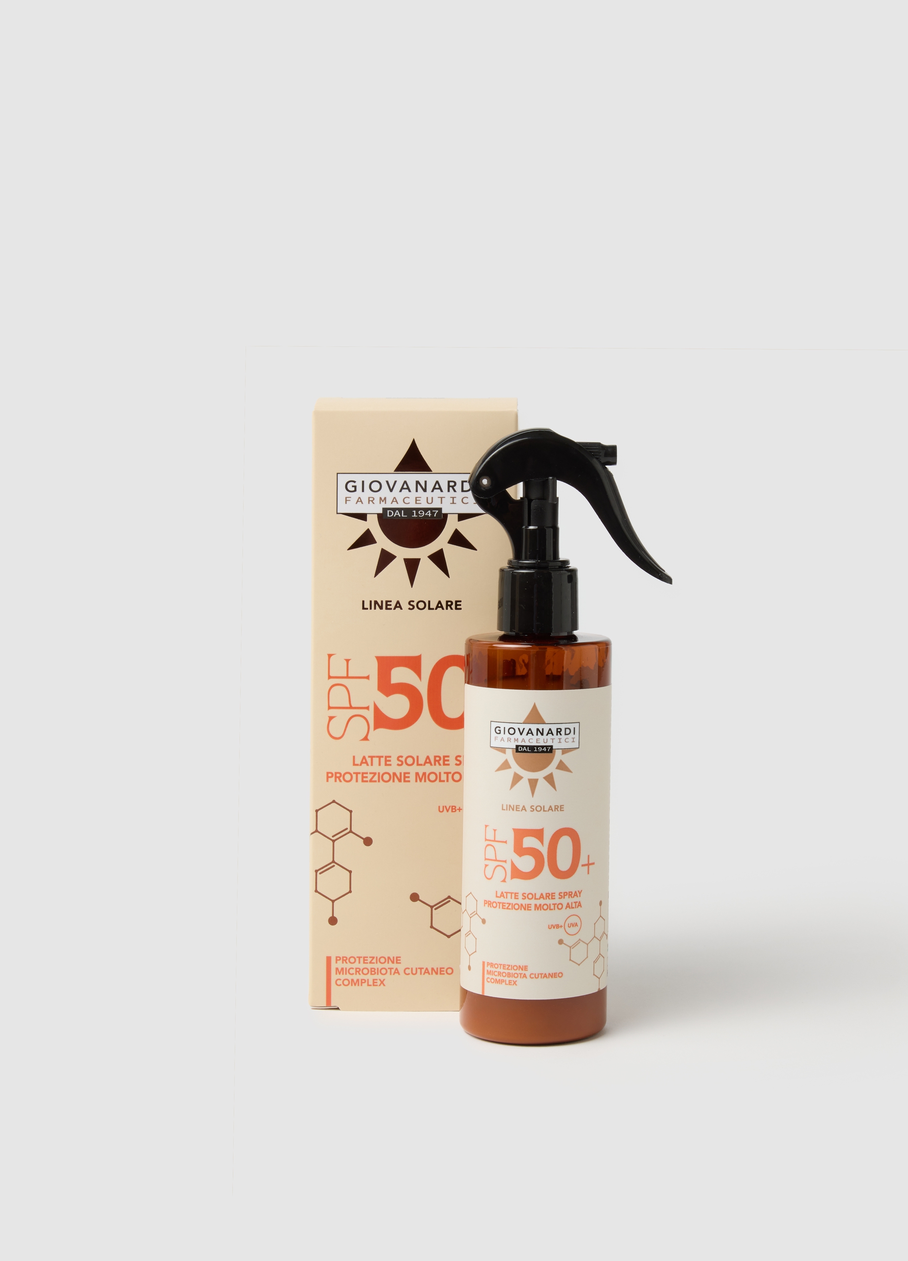 GIOVANARDI FARMACEUTICI, Gf Latte Solare Spf50, Donna, Bianco, Taglia: FASUL
