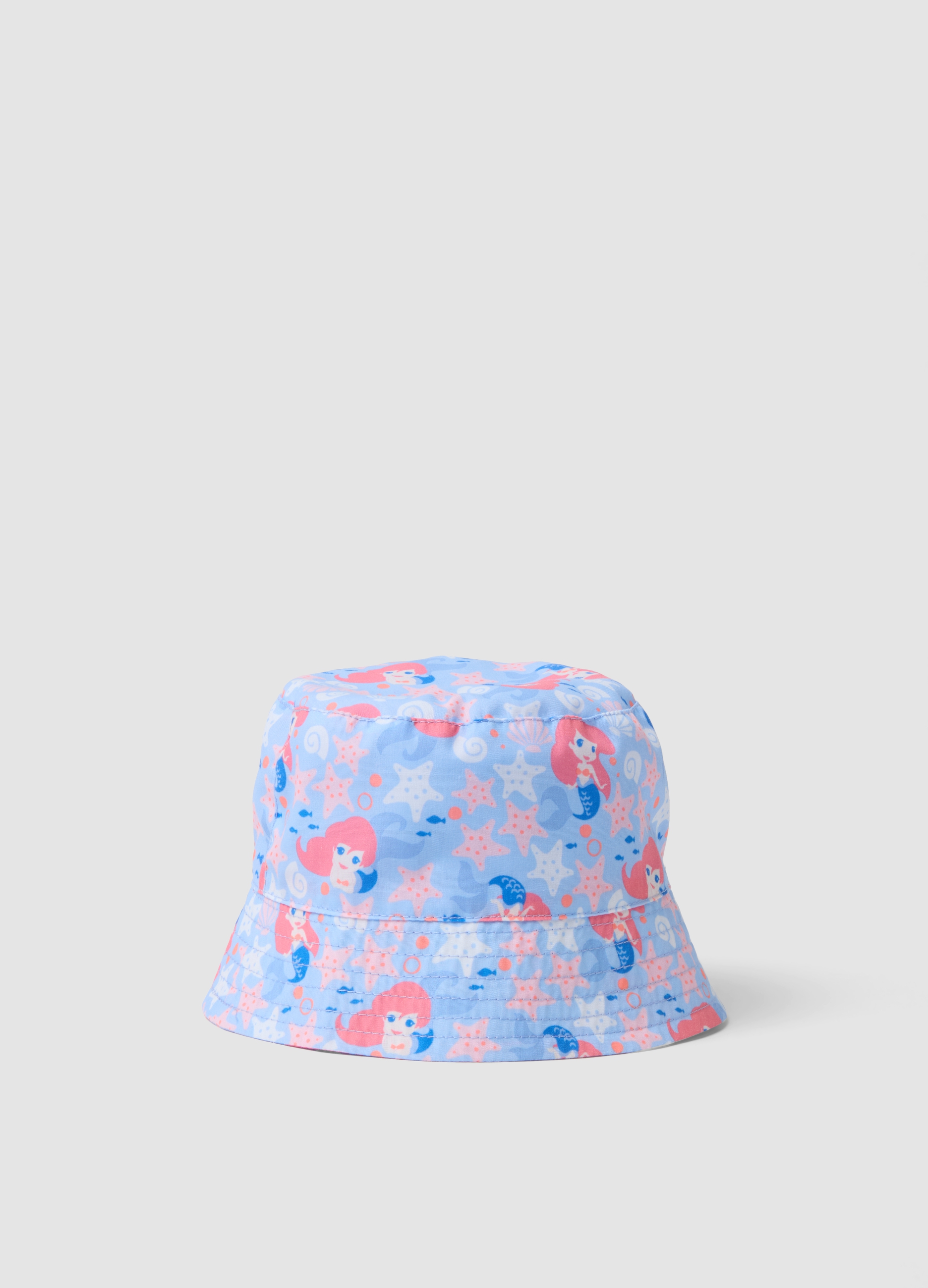 FAGOTTINO, Gorro Multicolor Para Niña Con Estampado Marino, Niña, Rosa/Azul Claro, Talla: 46-48