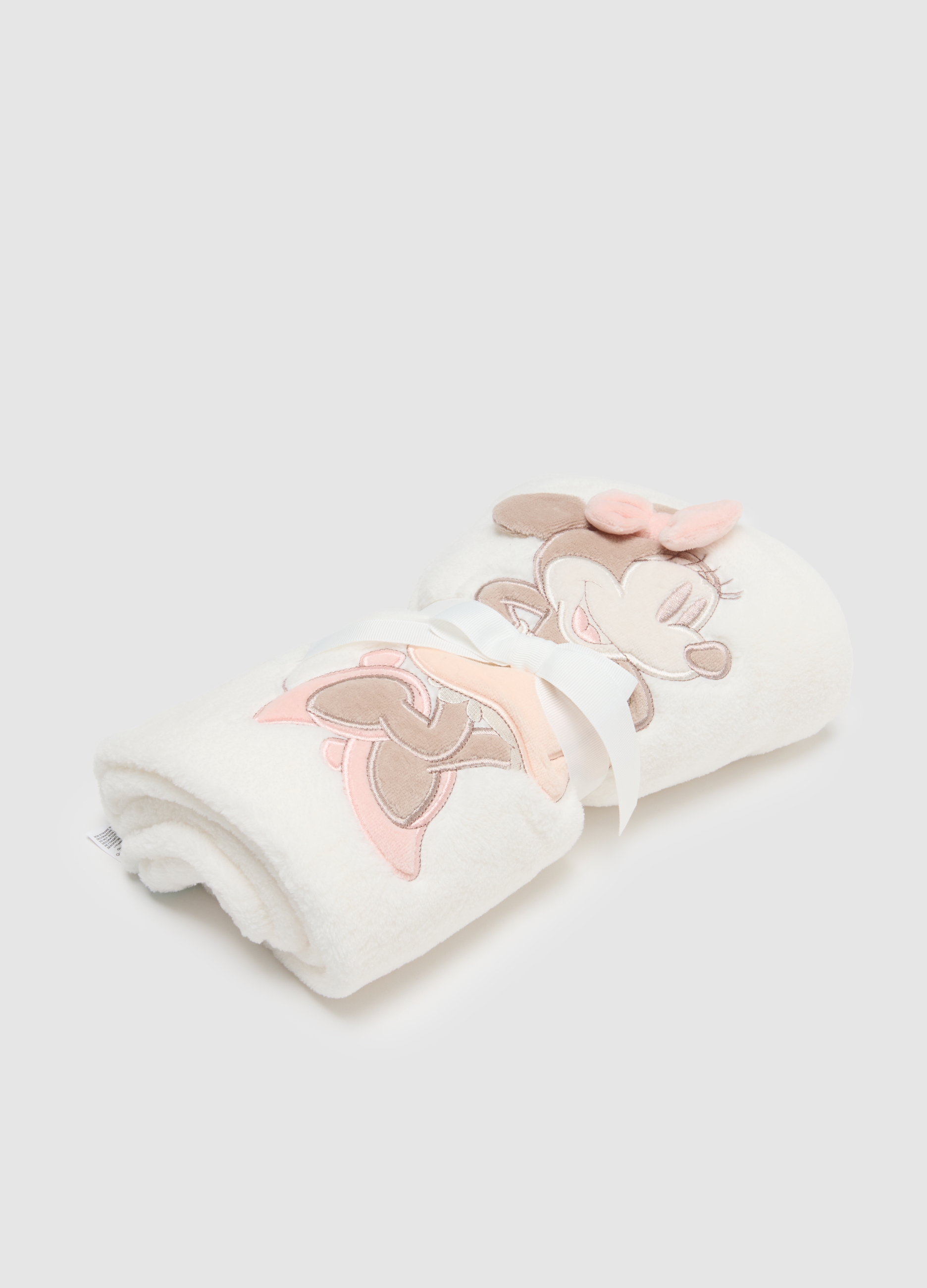 FAGOTTINO, Copertina Da Neonato Bianca Con Stampa Disney, Neonata, Bianco, Taglia: ONE SIZE