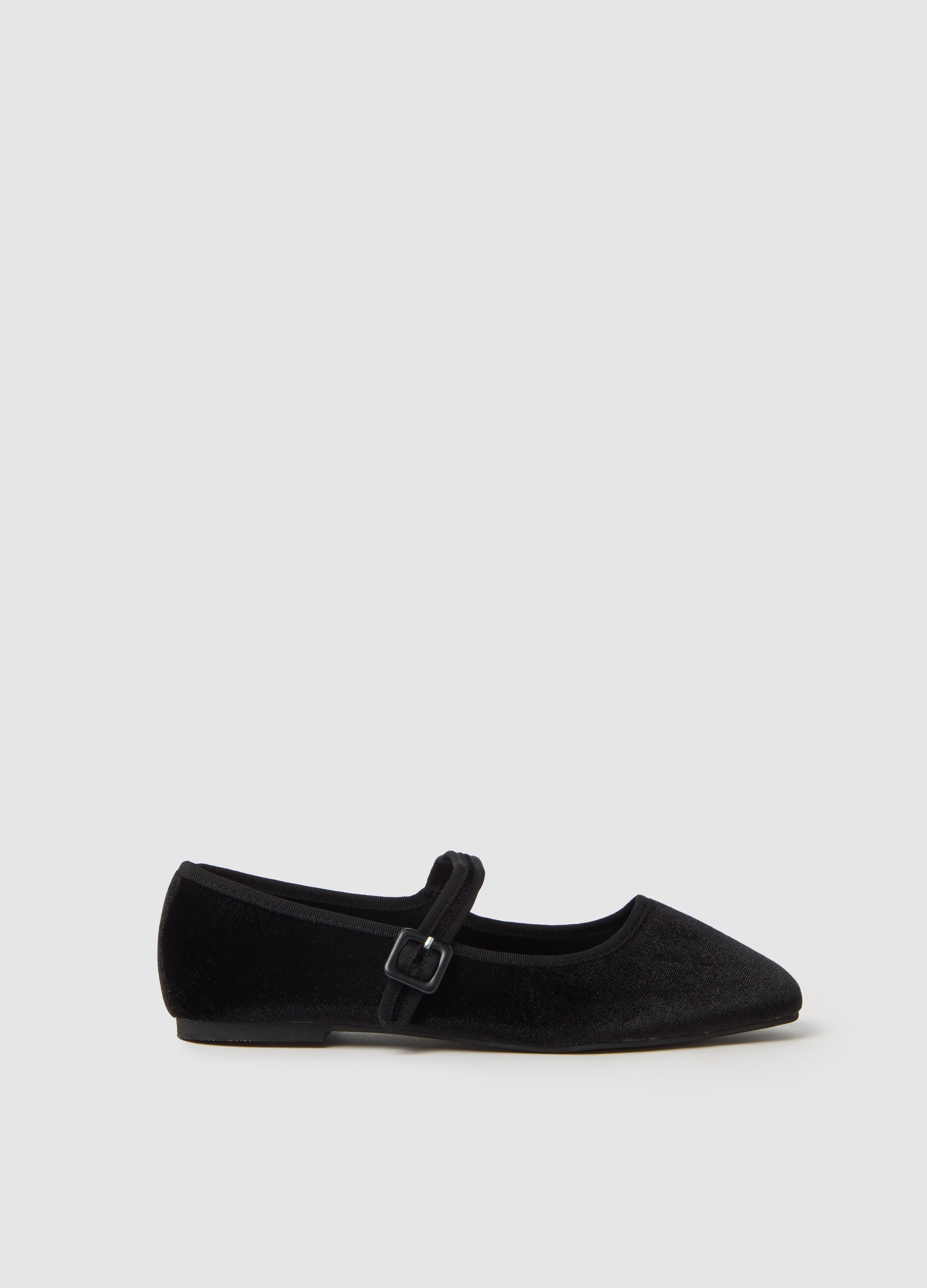 OVS, Scarpe Ballerina In Velluto Multicolor, Donna, Multicolor, Taglia: 41