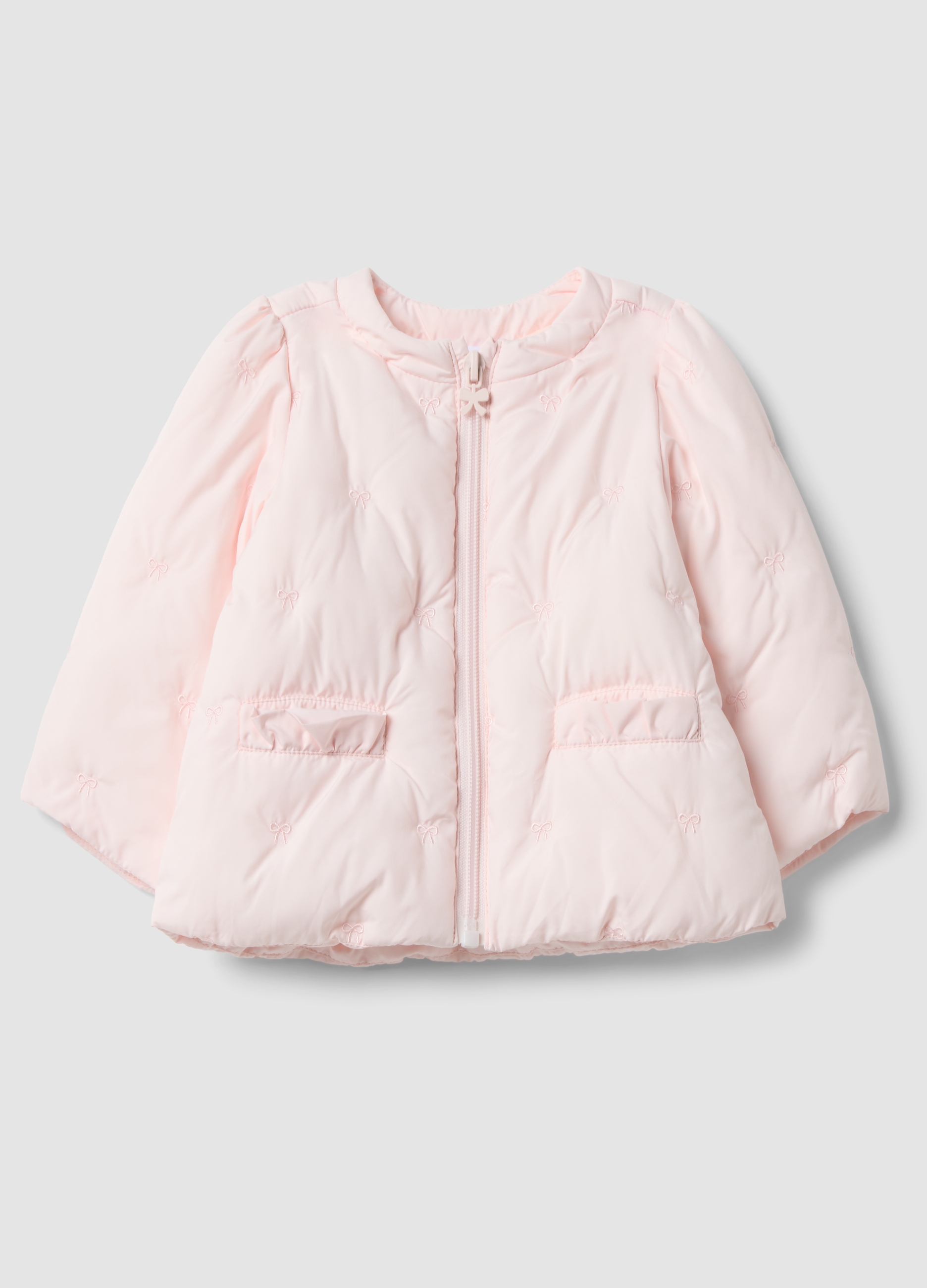 FAGOTTINO, Giacca Rosa Imbottita Con Zip Per Neonata, Rosa, Taglia: 3-6
