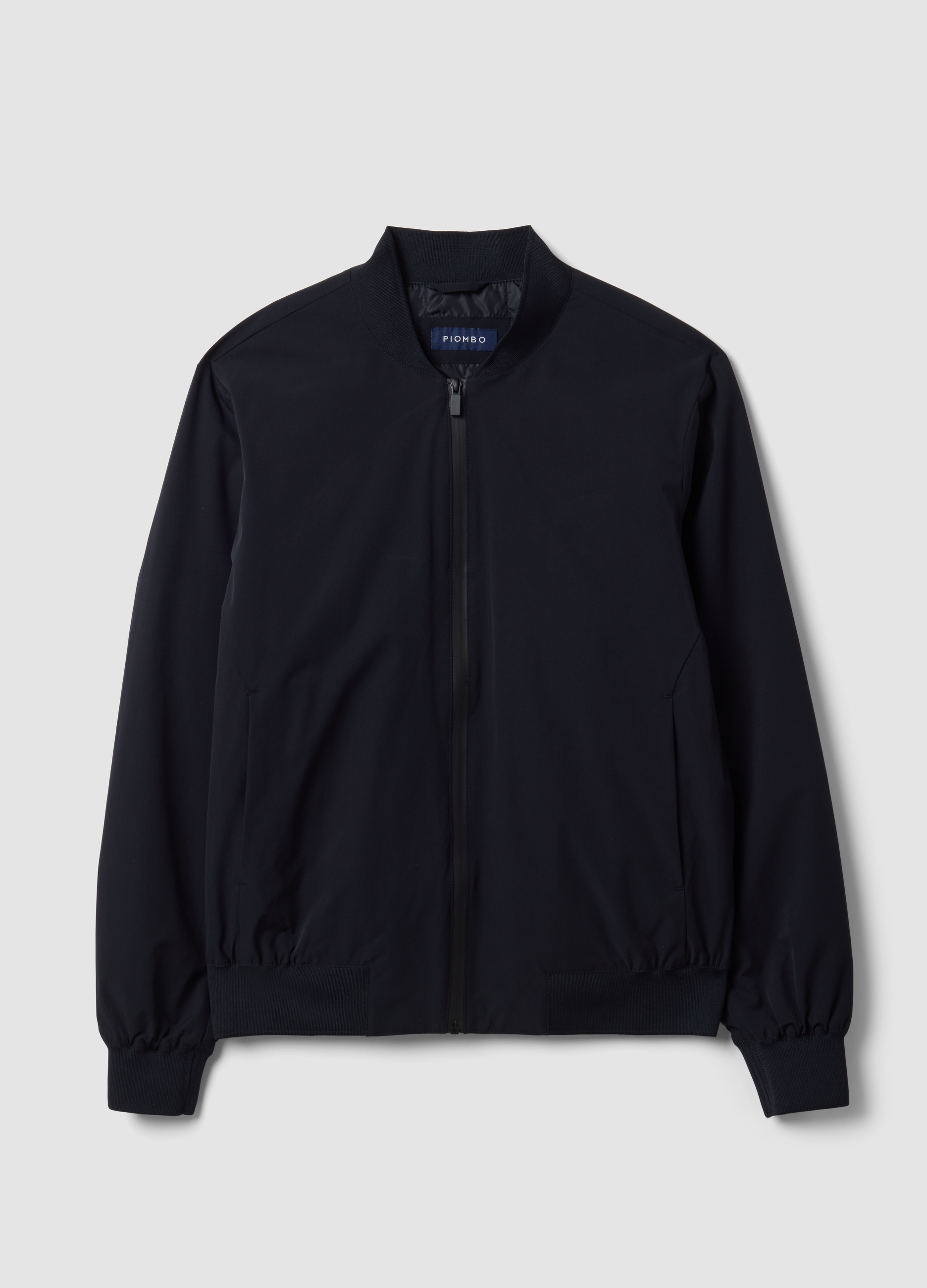Piombo Tech, Giubbotto Blu Regular Fit Con Zip, Uomo, Blu, Taglia: XL
