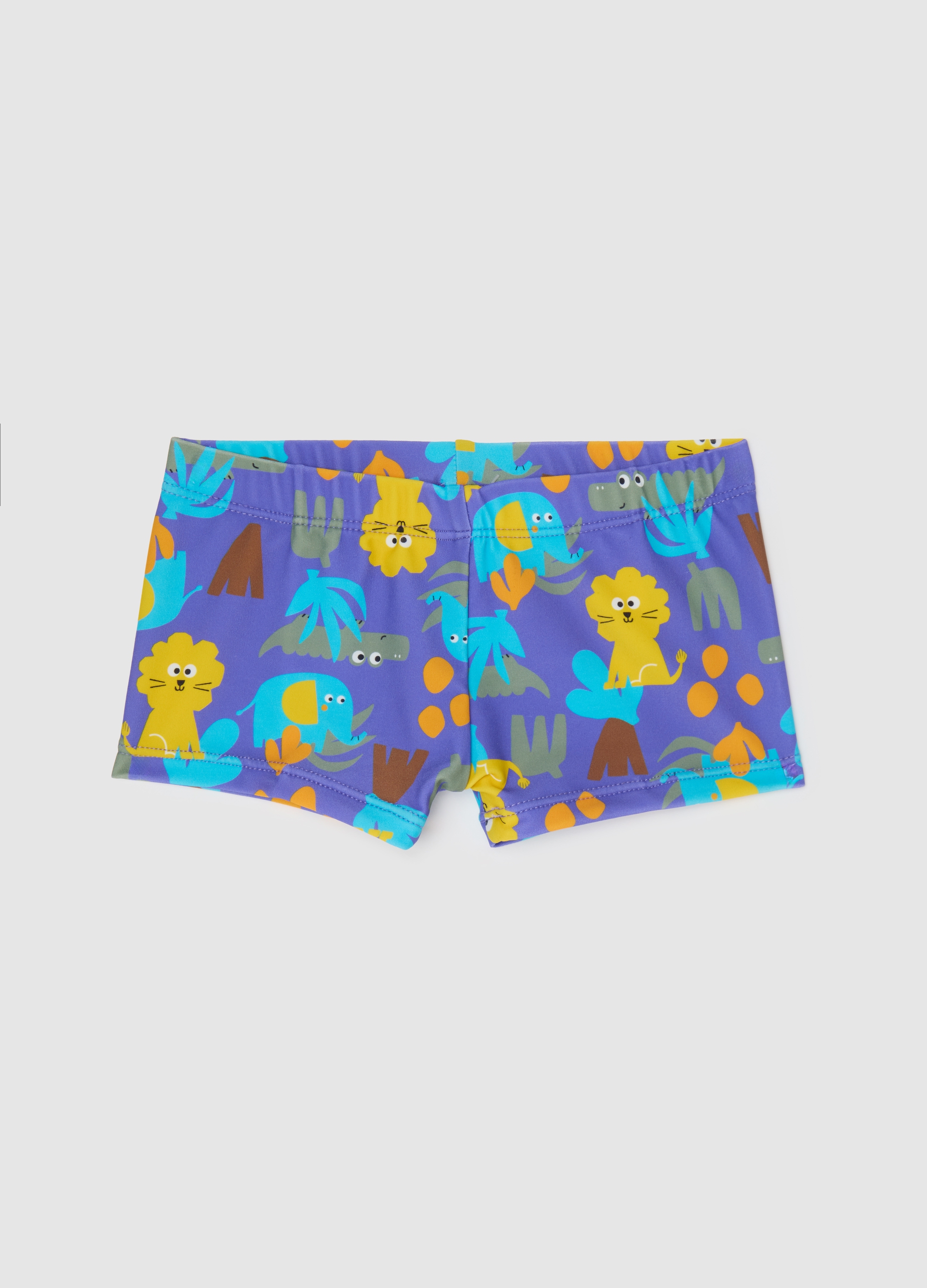 FAGOTTINO, Costumino Da Bambino In Tessuto Elasticizzato Multicolor, Multicolor, Taglia: 18-24