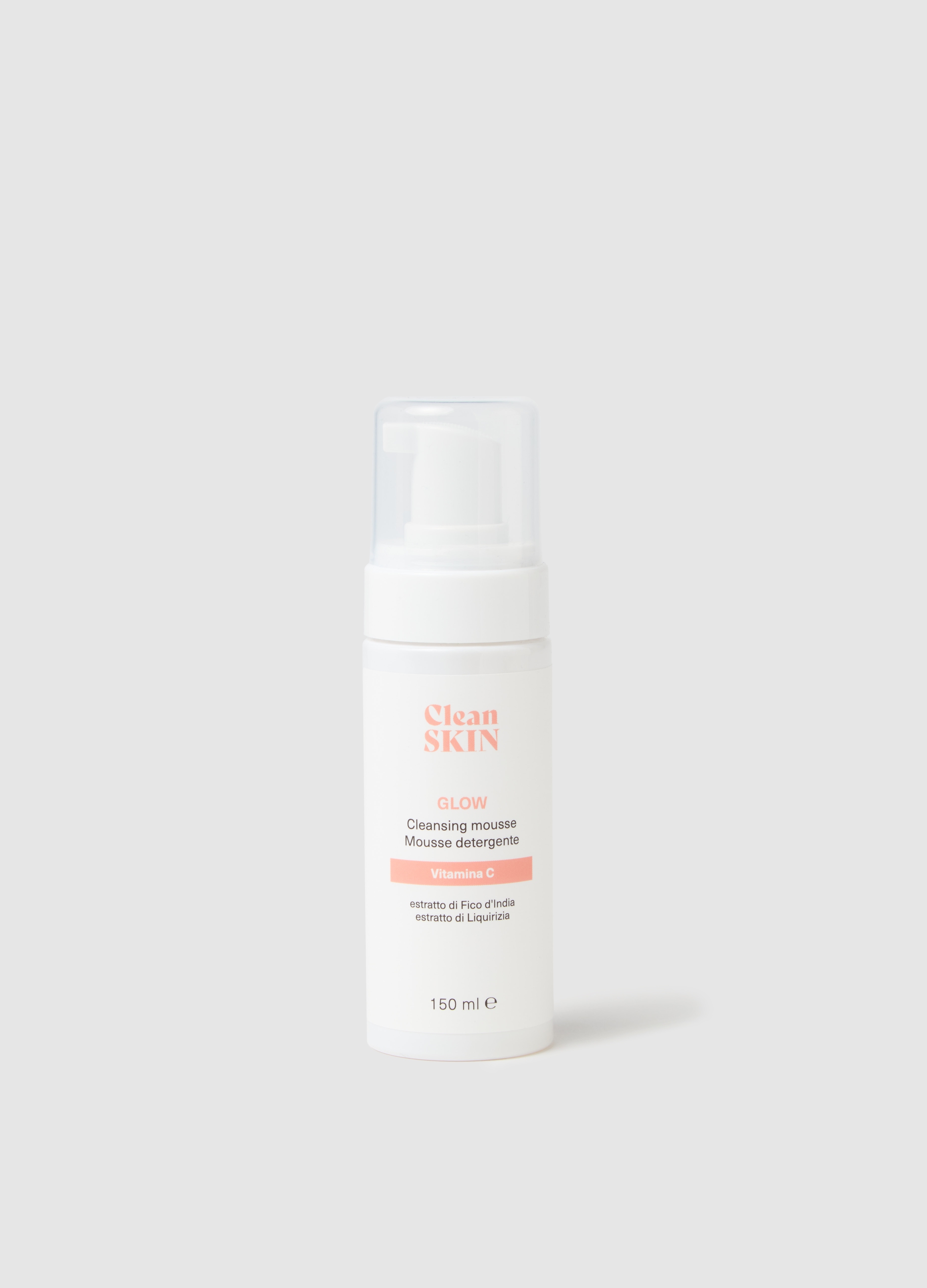 SKIN&CLEAN, Mousse Detergente Con Vitamina C 150ml, Donna, Bianco, Taglia: FASUL