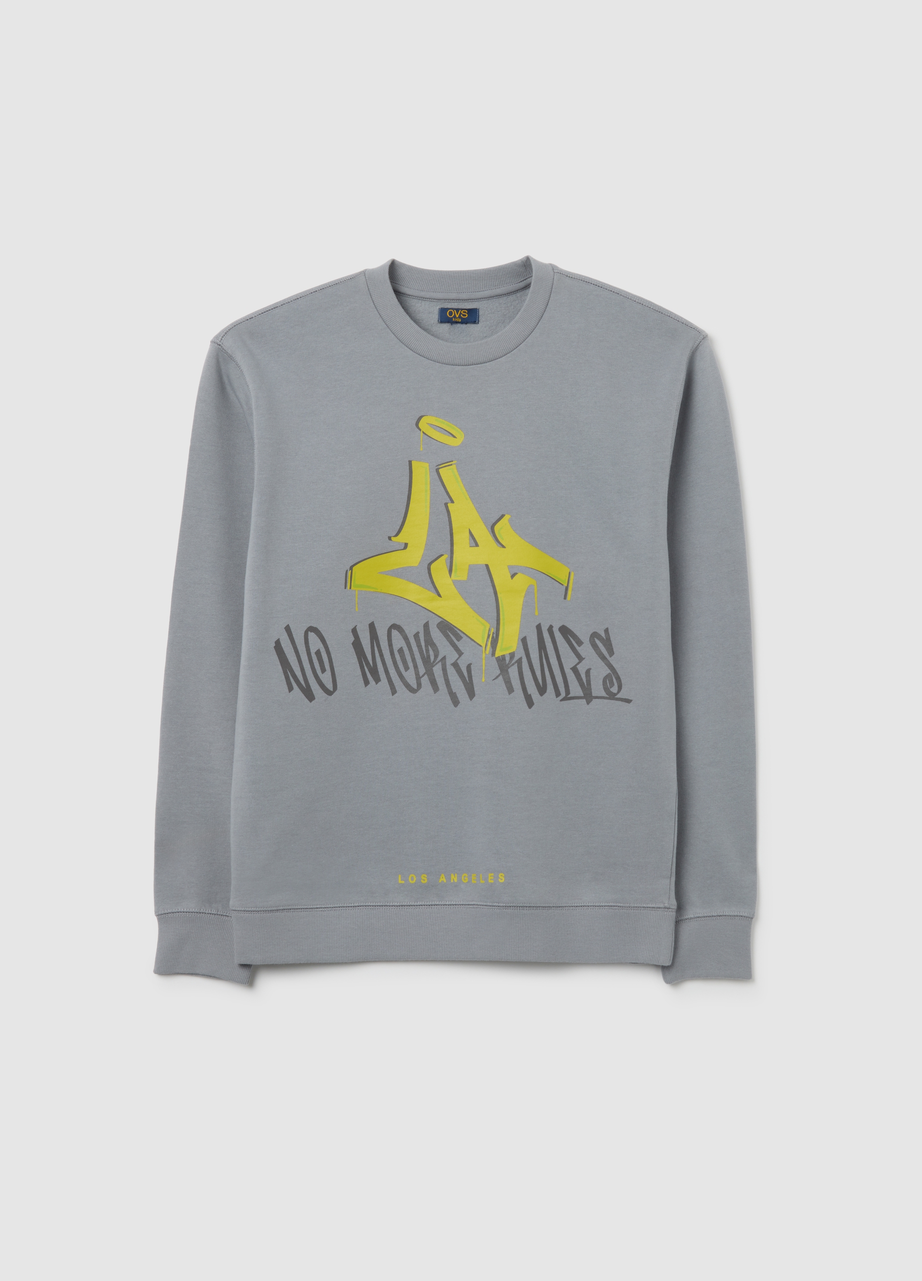 OVS KIDS, Sudadera Gris De Algodón Para Chicos, Niño, Gris, Talla: 10-11