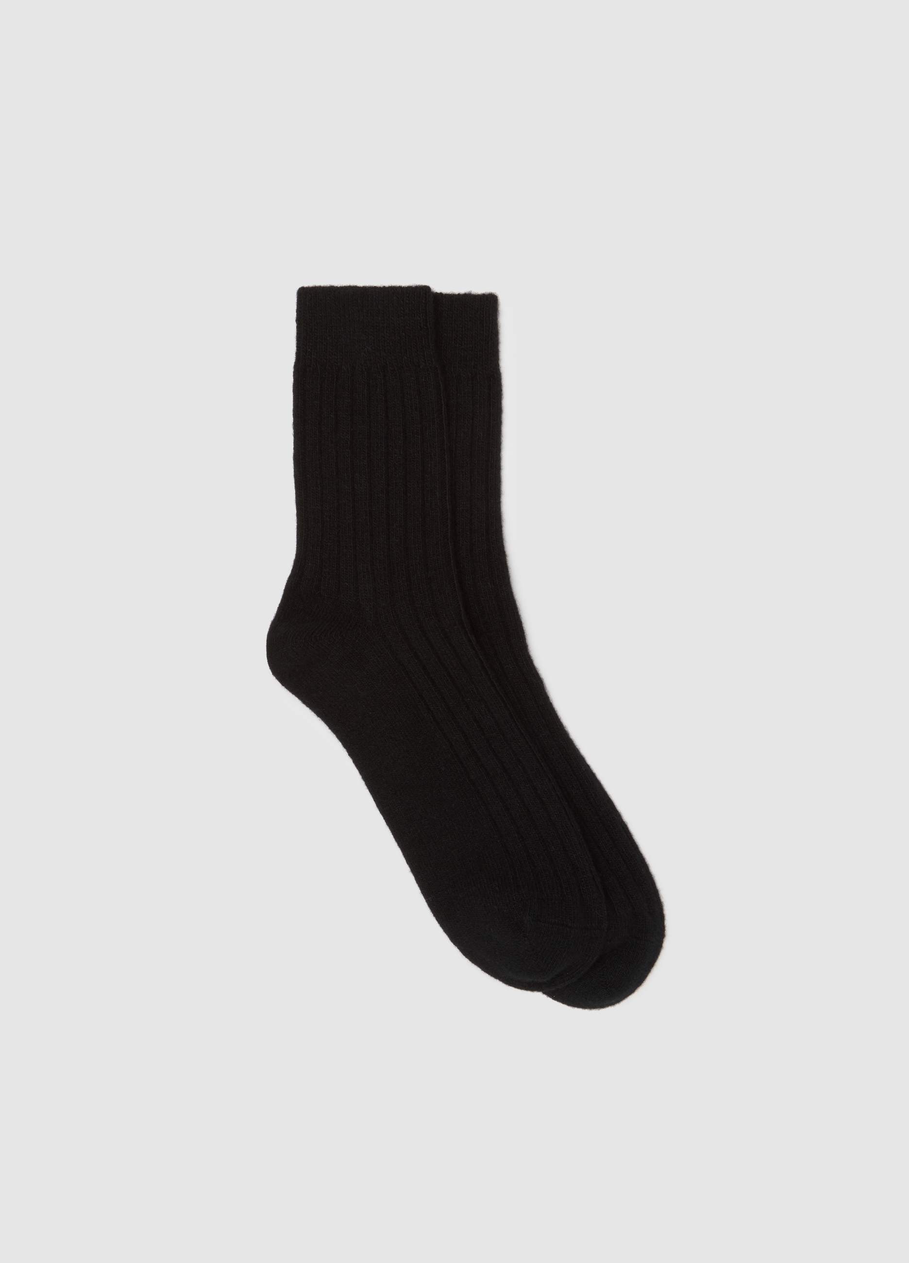 OVS, Calzini Rossi In Misto Viscosa E Lana, Donna, Rosso, Taglia: ONE SIZE