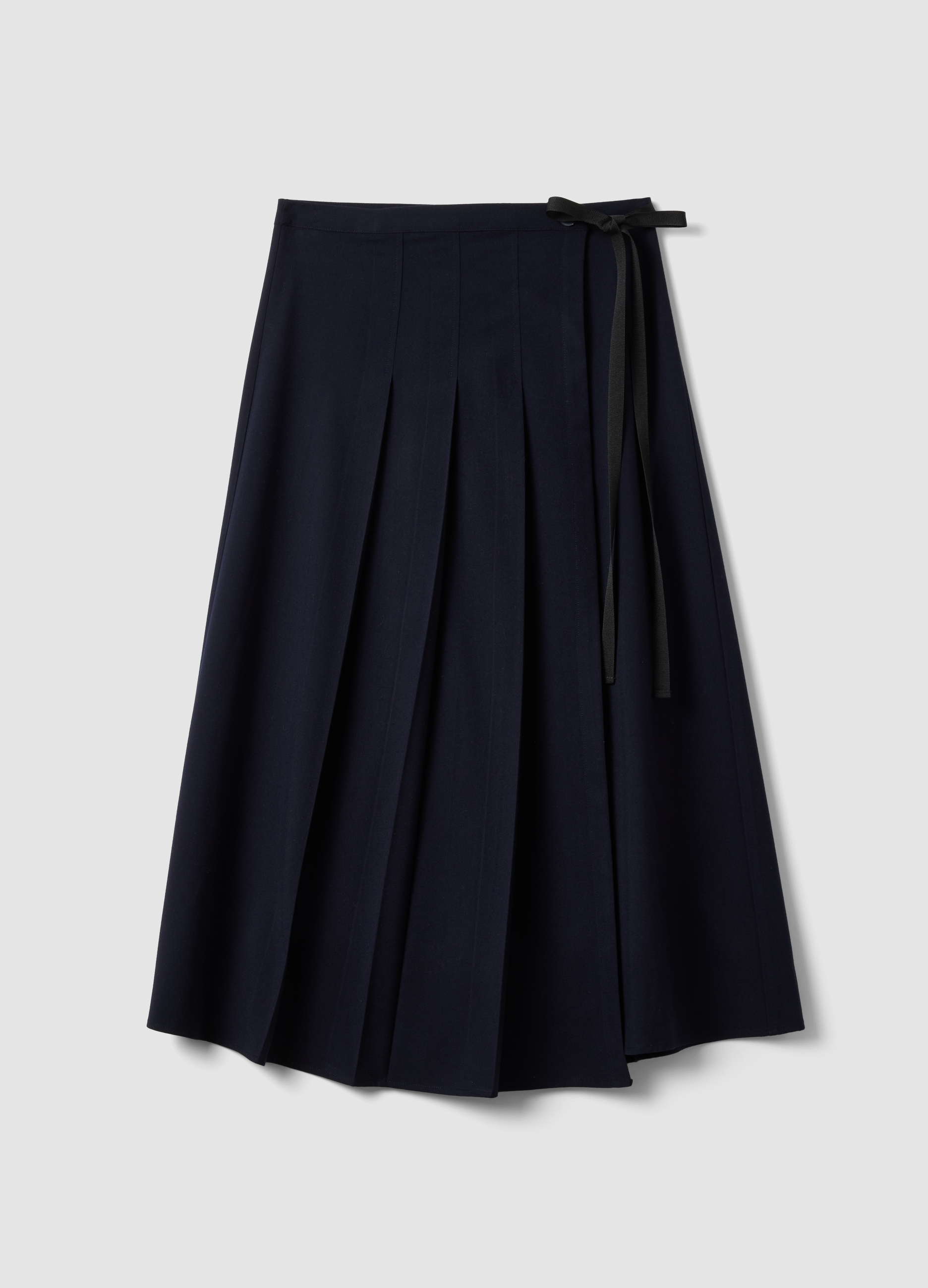 PIOMBO, Gonna Blu Plissé In Viscosa Elasticizzata, Donna, Blu, Taglia: XS