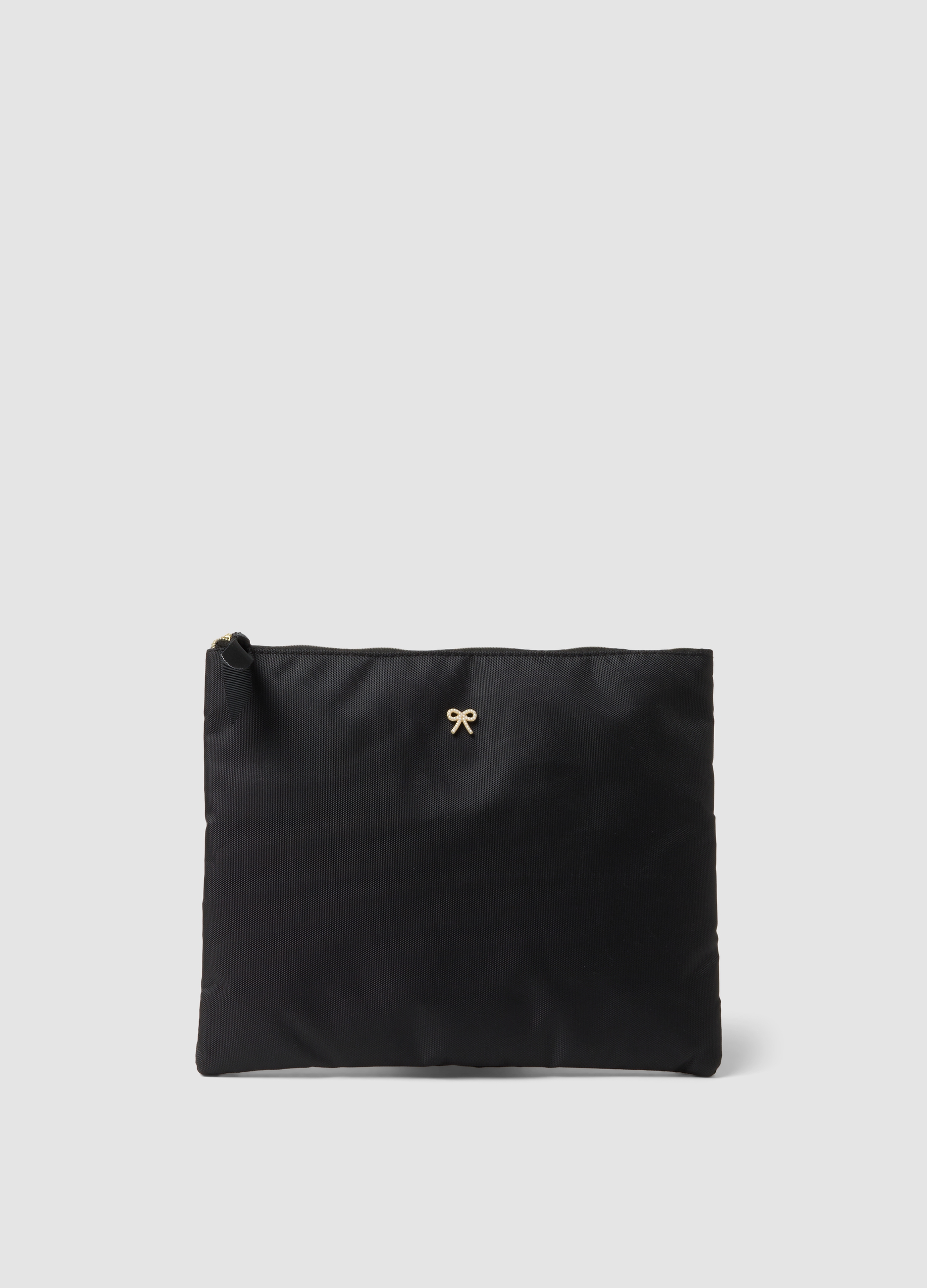 OVS, Pochette Nera Con Zip, Donna, Nero, Taglia: ONE SIZE