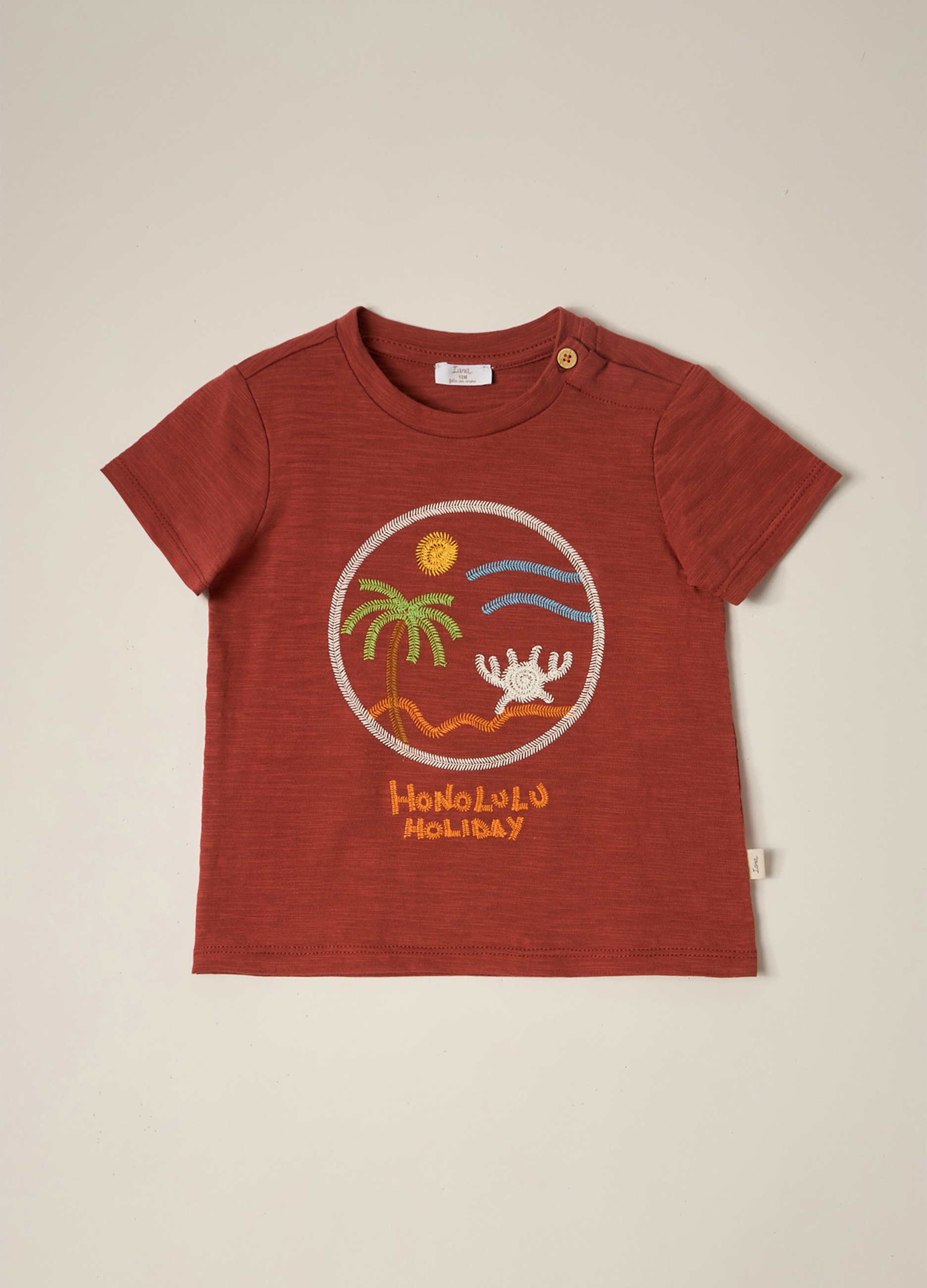 OVS, T-shirt In Puro Cotone Iana Neonato, Arancione, Taglia: 6