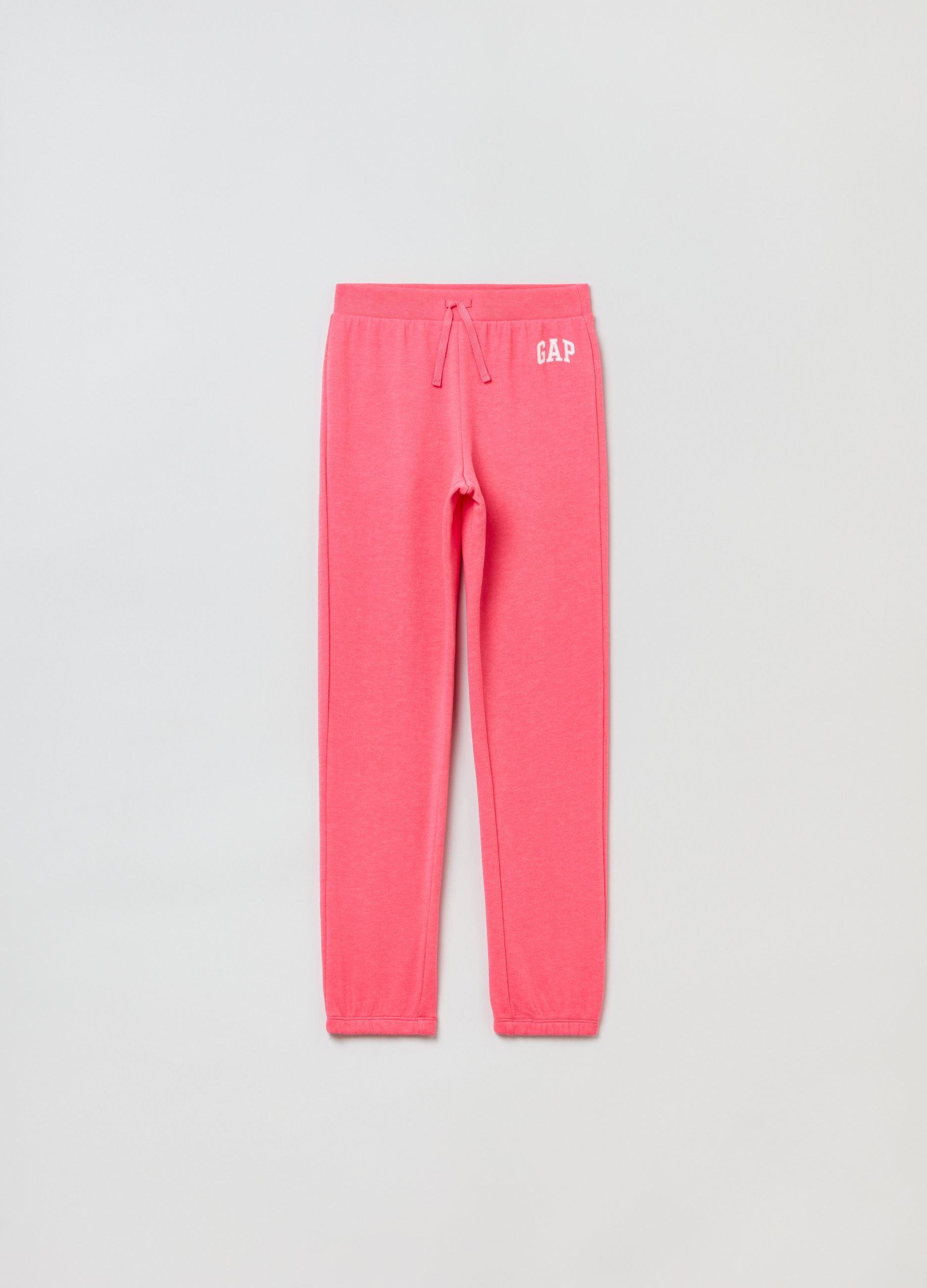 GAP KIDS, Joggers In Felpa Con Stampa Logo, Bambina, Rosa, Taglia: M/134-137