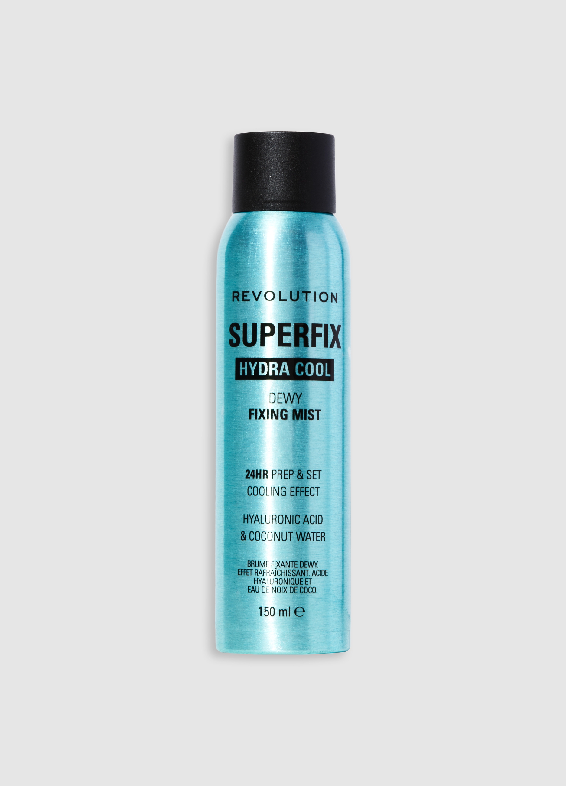 REVOLUTION, Superfix Hydra Cool Prep + Fix Continous Fixing Mist, Donna, Bianco, Taglia: FASUL